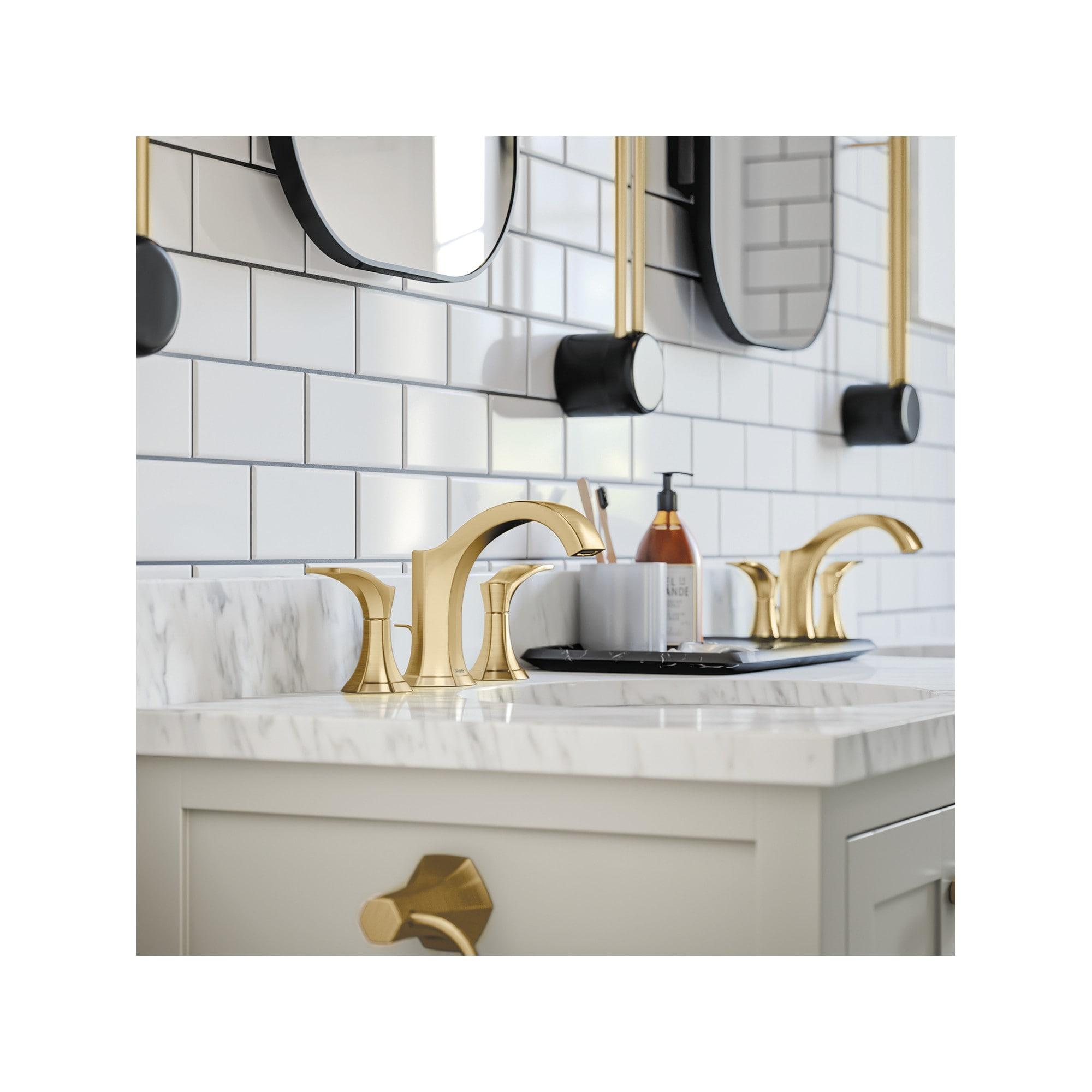 Locarno Widespread Bathroom Faucet with Drain Assembly