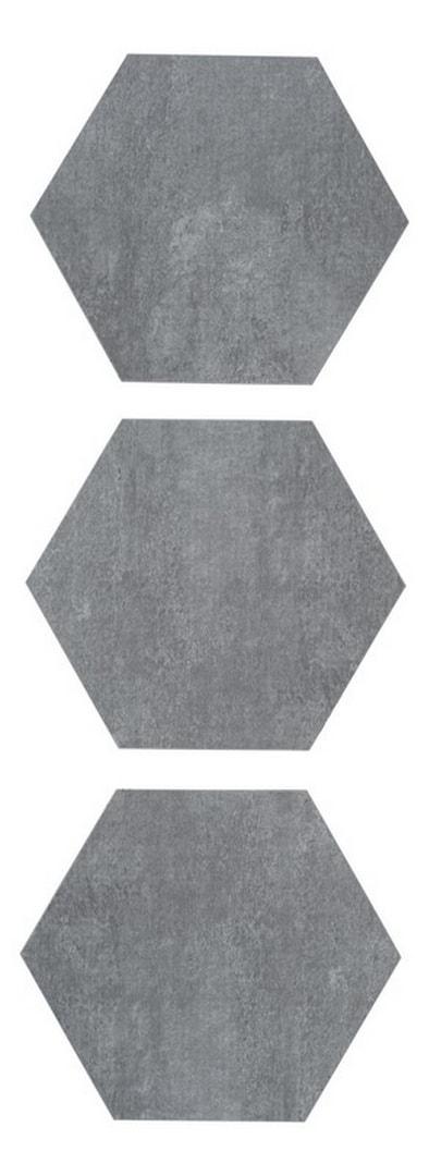 BaseCore HEX Gray 12 MIL x 5.75 in. W Waterproof Peel and Stick Vinyl Plank Sample