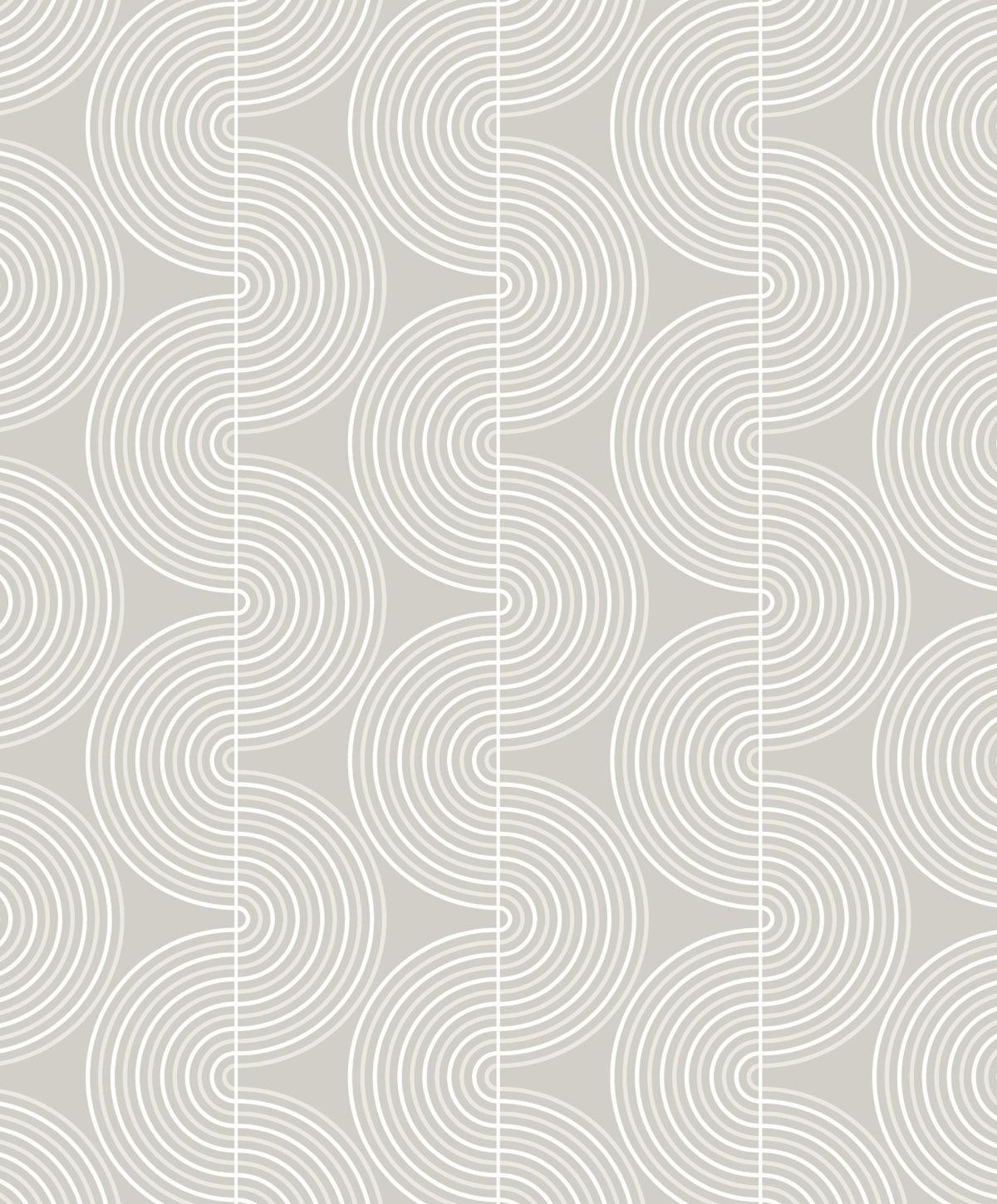 NextWall Alloy Grey Zen Geo Peel and Stick Wallpaper