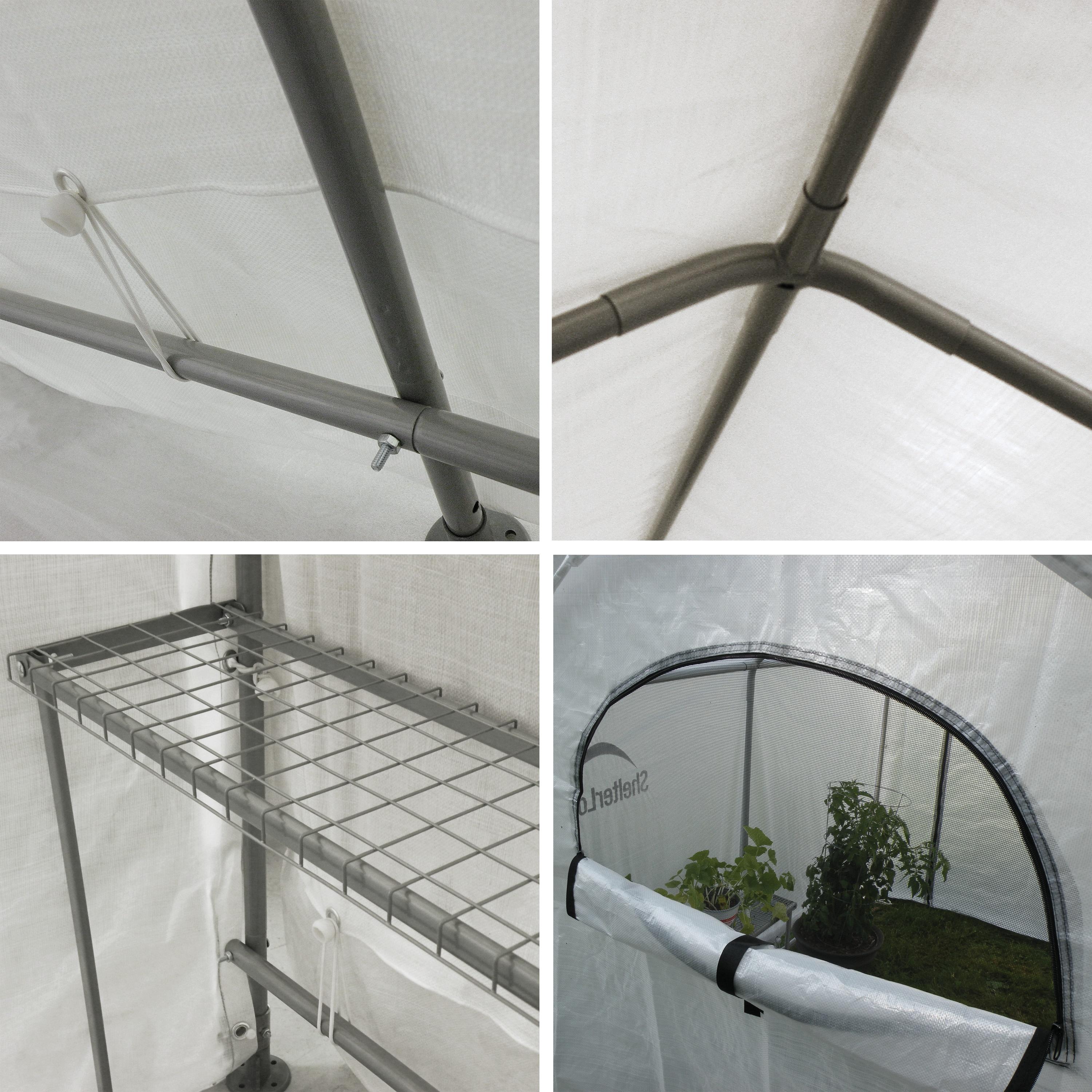 ShelterLogic GrowIt 6' W x 7' D Hobby Greenhouse