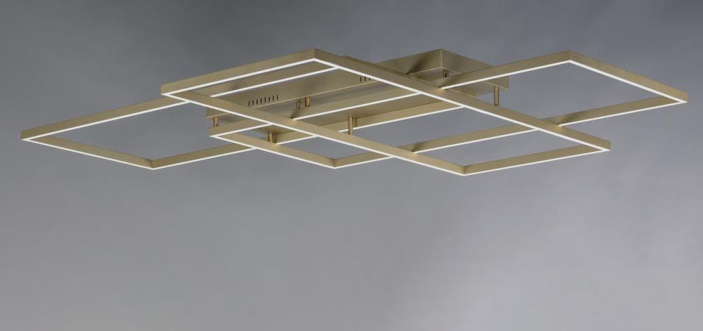 E21513-CHP-ET2 Lighting-Traverse-80W 1 LED Flush Mount-23.5 Inches wide by 6.75 inches high-Champagne Finish