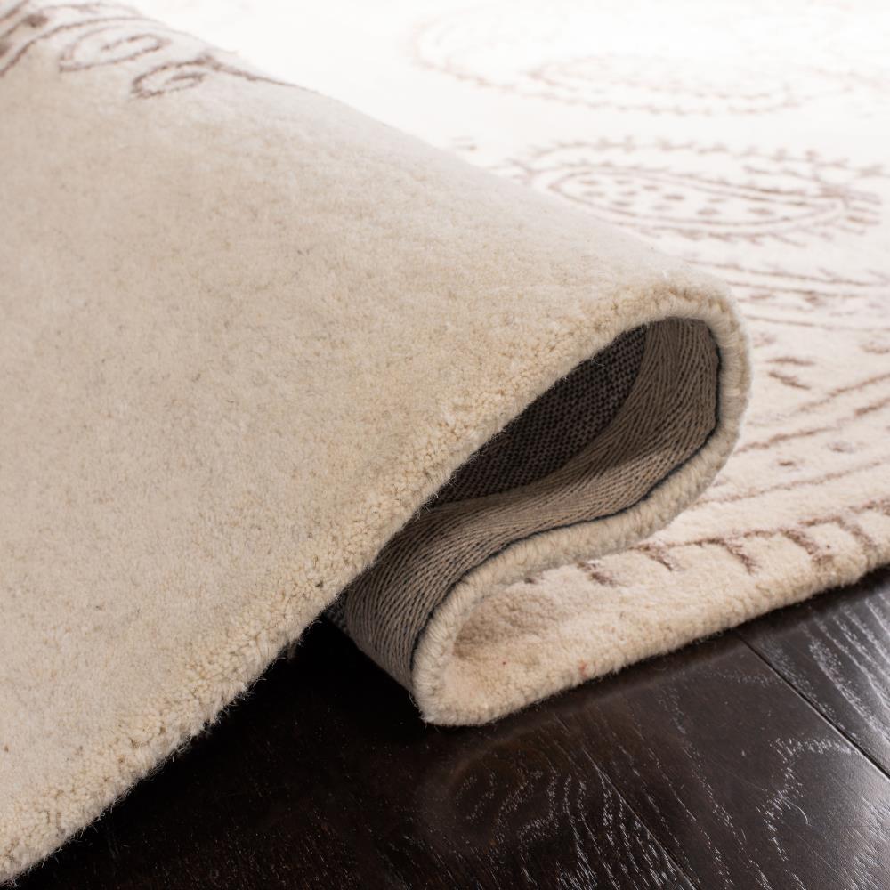 Bella BEL153 Hand Tufted Area Rug - Ivory/Beige - 4'x6' - Safavieh.