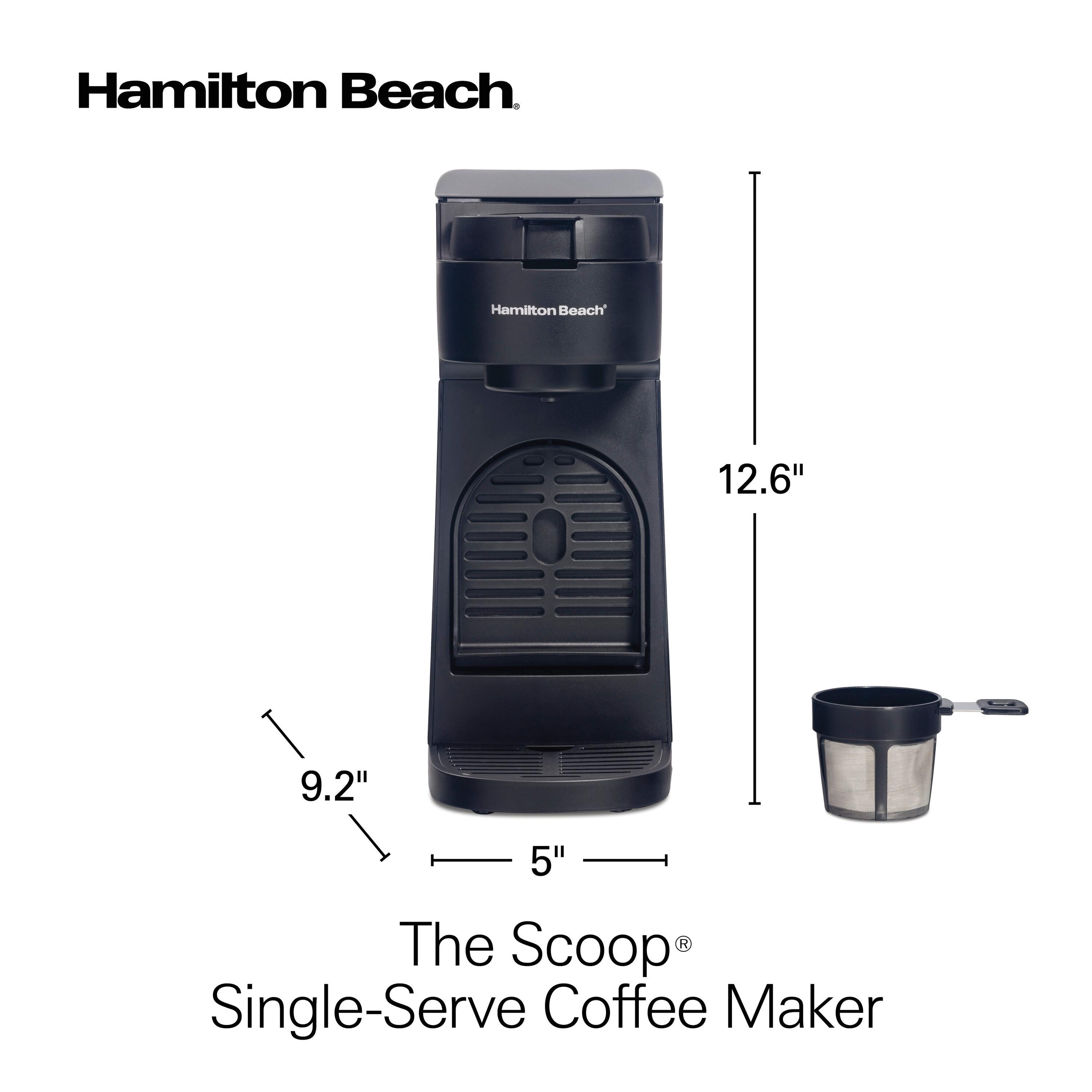 Hamilton Beach® The Scoop® Single-Serve Coffee Maker
