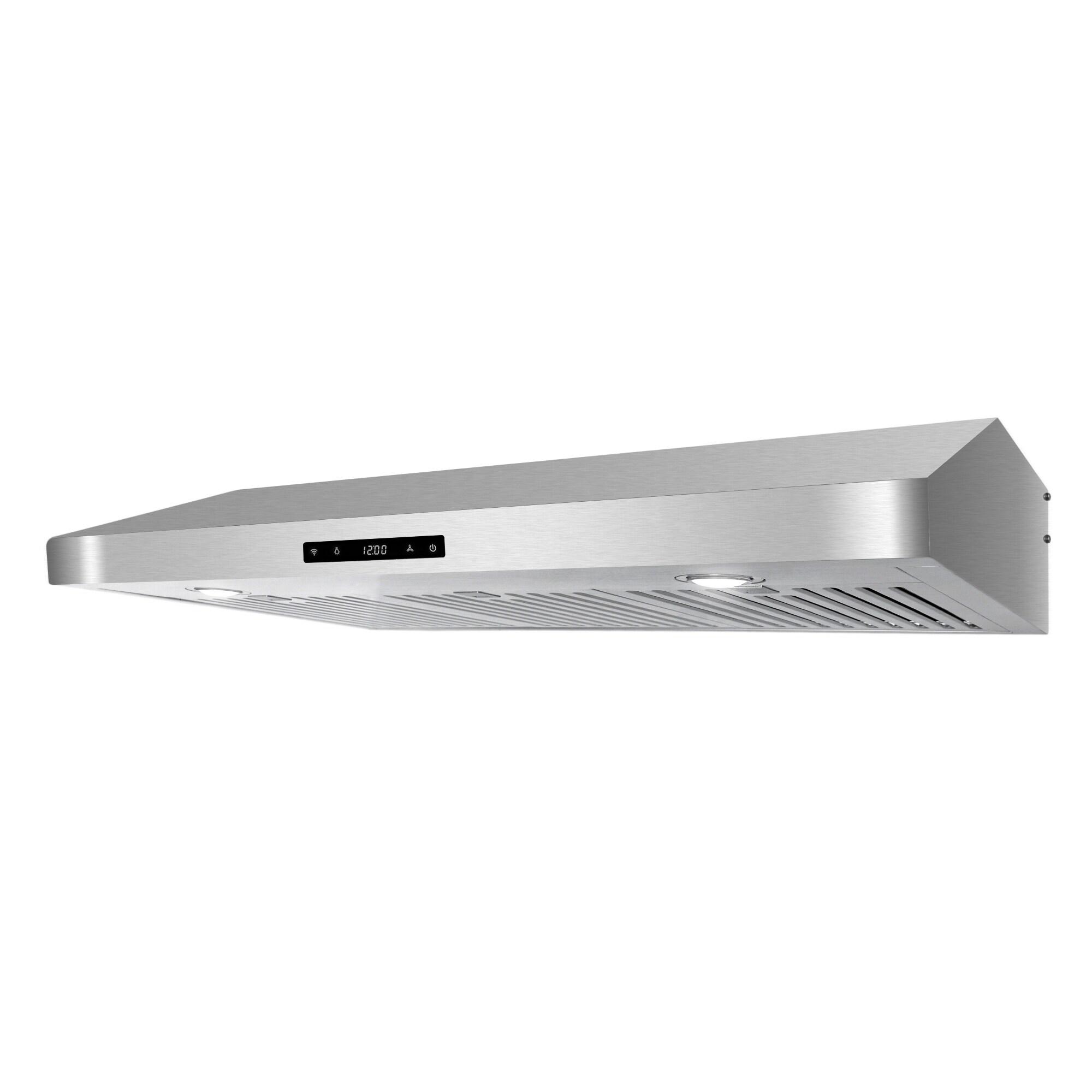 Cosmo 36 in. Haven Collection Ducted Under Cabinet Range Hood, Touch Controls, LED Lights, Permanent Filters, Stainless Steel