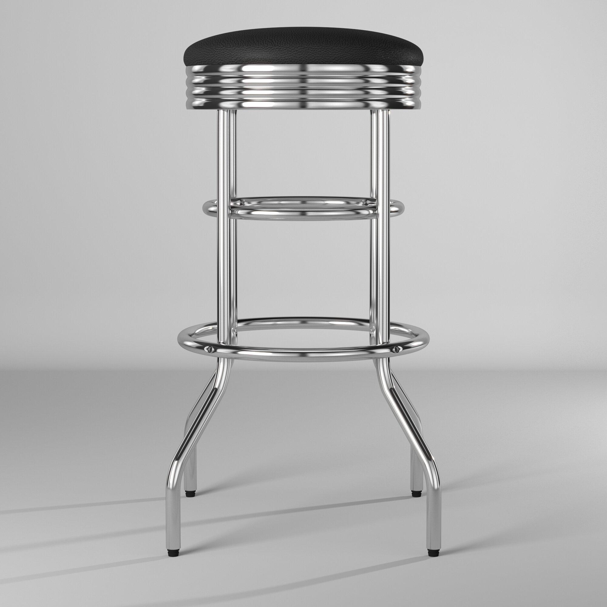 Trinity  30" Swivel Stool, Chrome