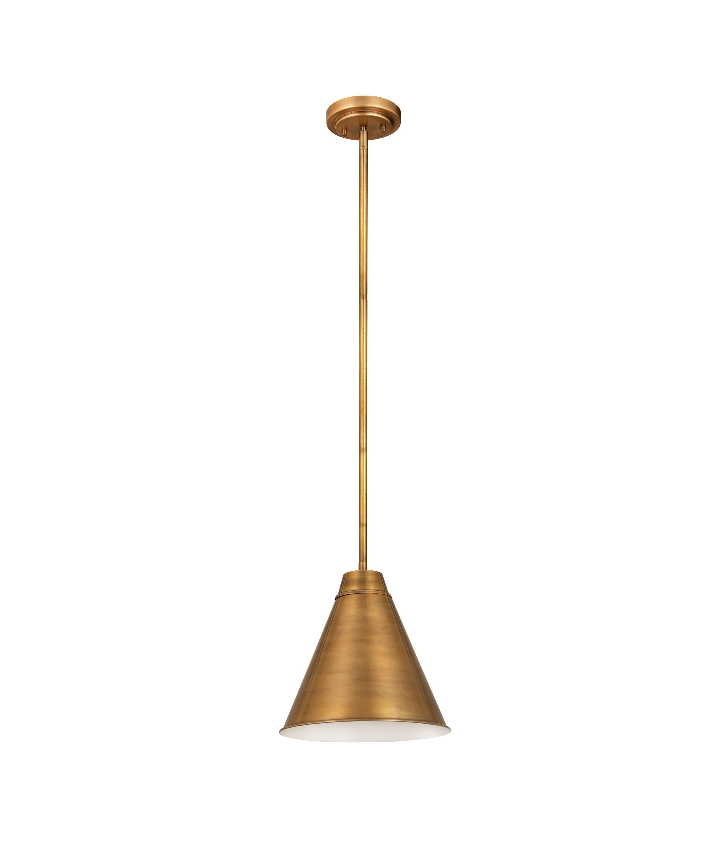 Z-Lite Eaton 1 - Light Pendant in  Rubbed Brass
