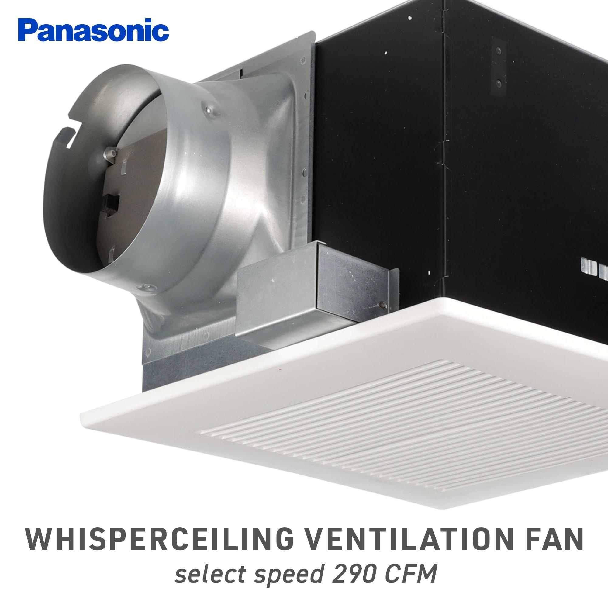 Panasonic WhisperCeiling Bathroom Exhaust Fan, 290 CFM, FV-30VQ3