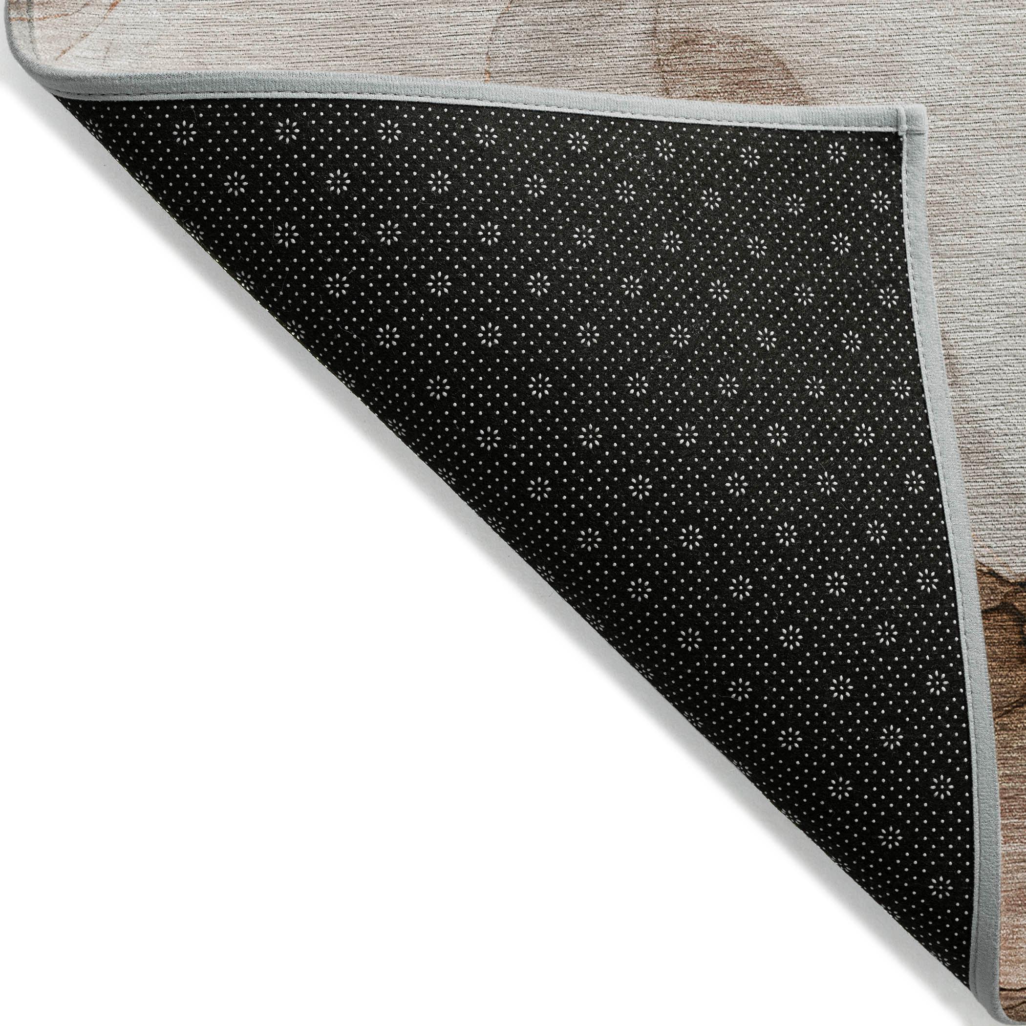 Addison Rugs Chantille Indoor/Outdoor Transitional Watercolors Orange Washable Rectangle Rug, 1'8" x 2'6"