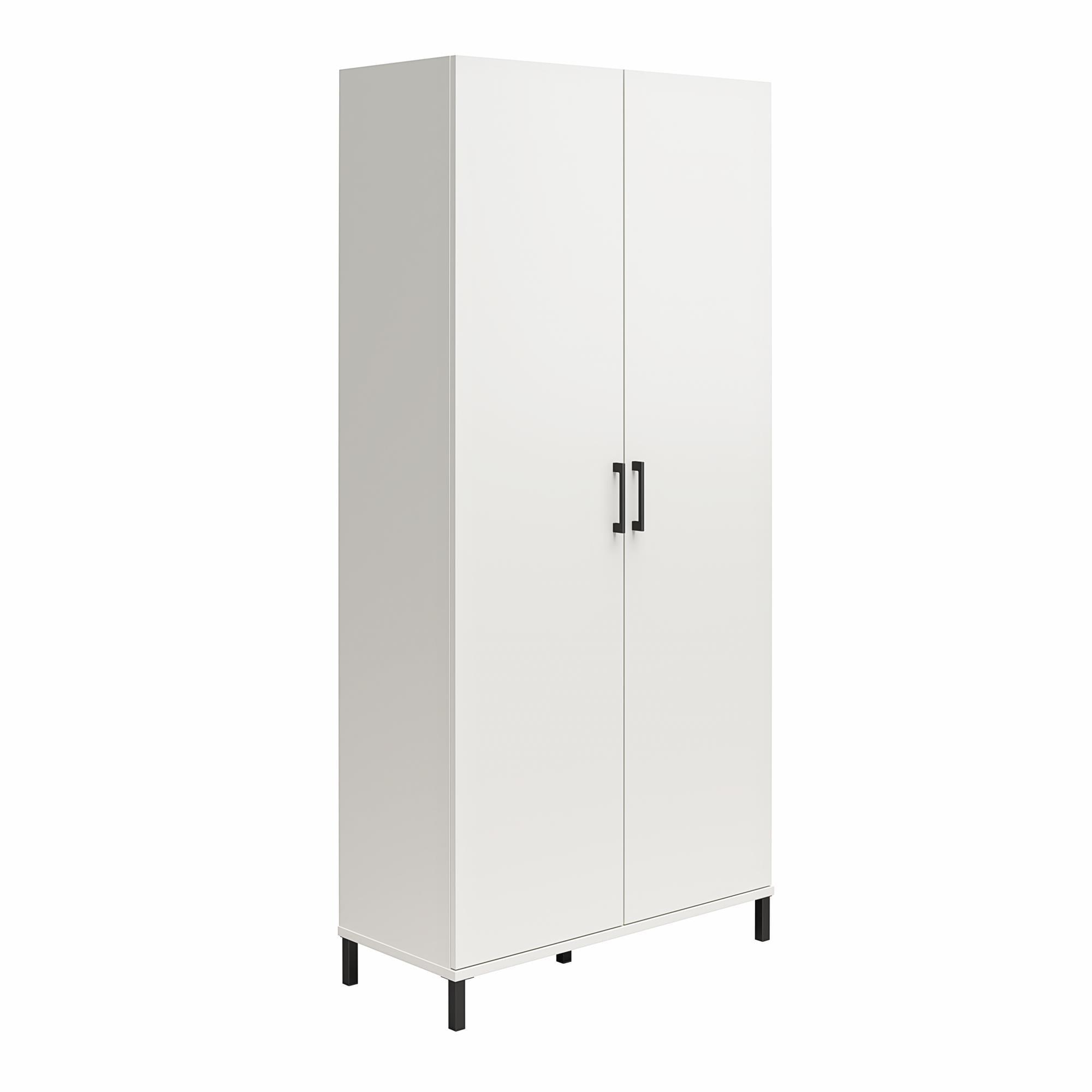 Versa 36" Wide 2 Door Storage Cabinet, White