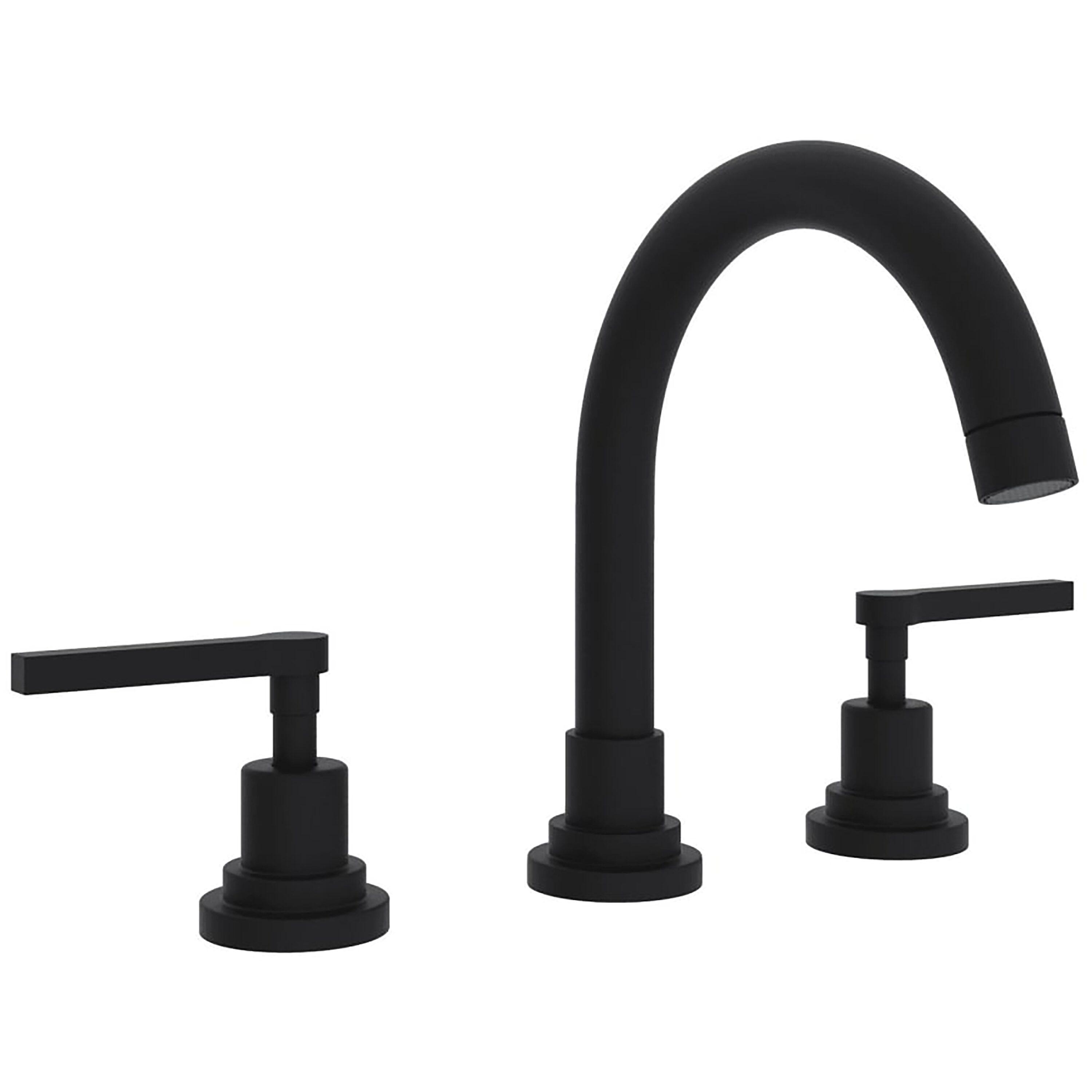 Lombardia Widespread Bathroom Faucet with C-Spout