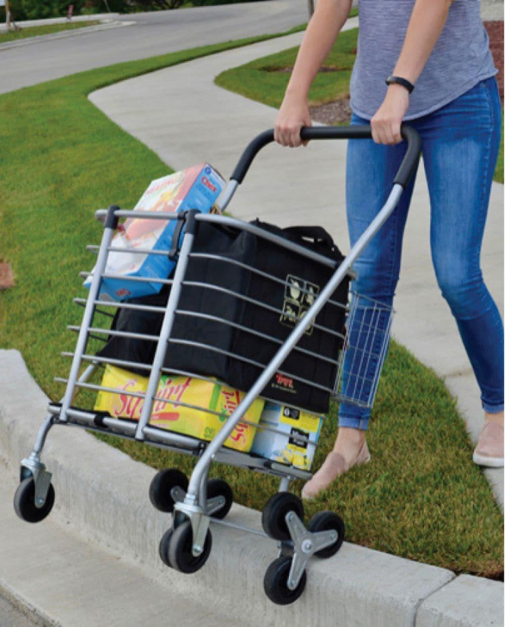 Milwaukee Collapsible Steel Shopping Cart