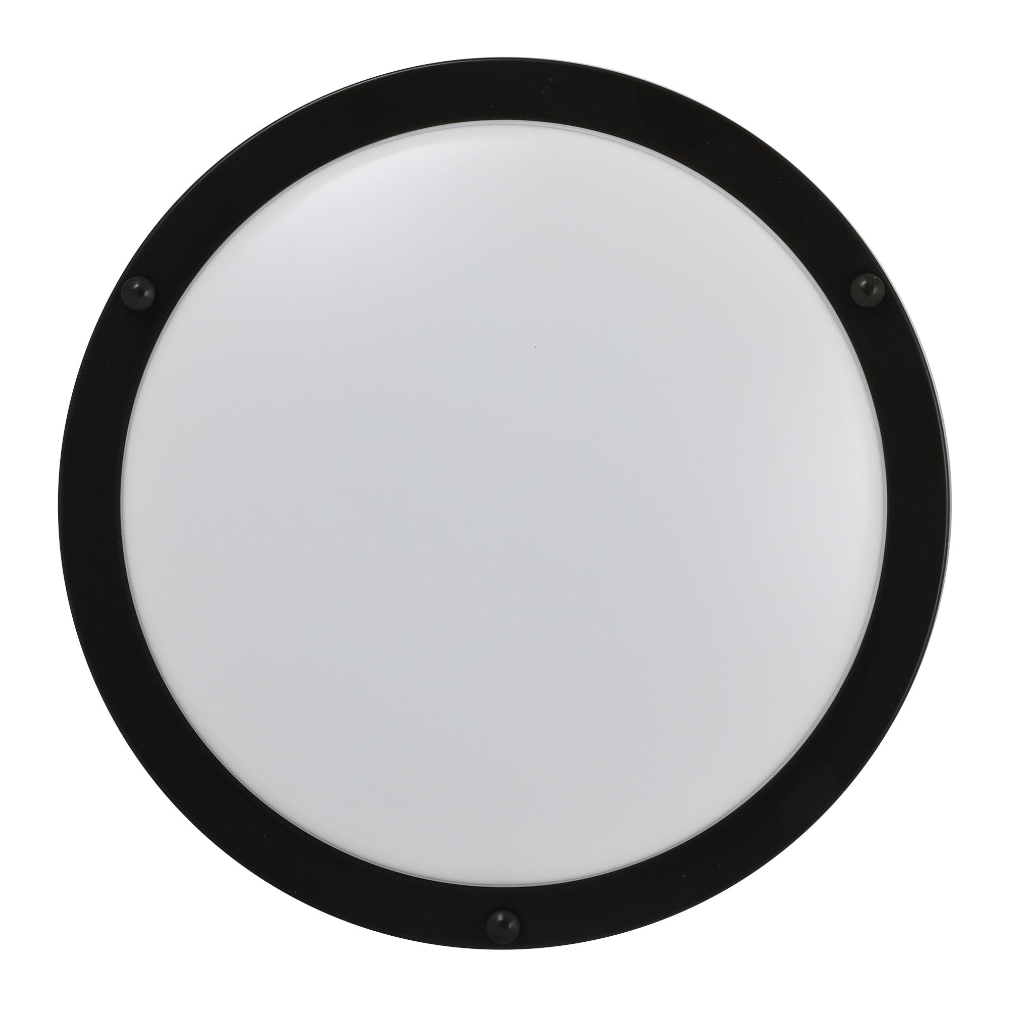 Contemporary 10'' Oil Rubbed Bronze LED Flush Mount Ceiling Light