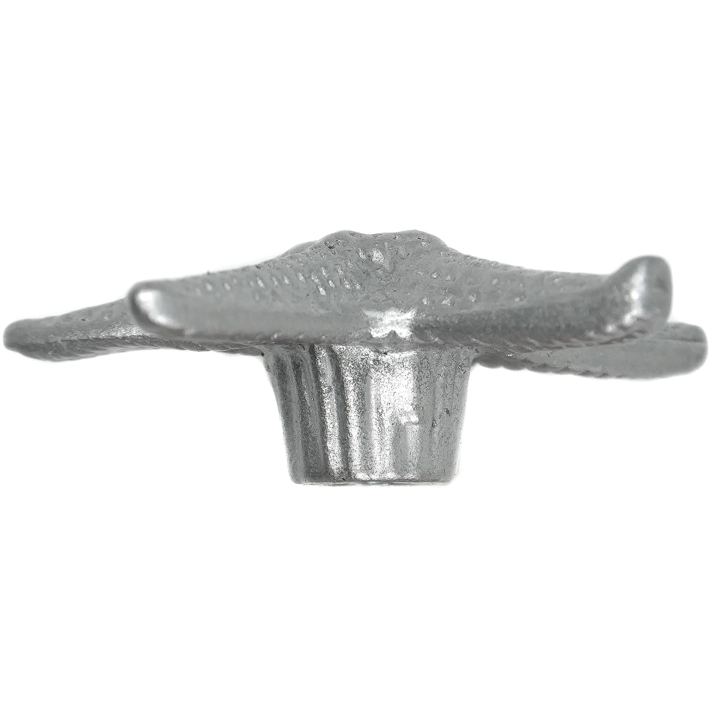 Silver Starfish Zinc Cabinet Knob Set, 3 Inch, 25 Piece