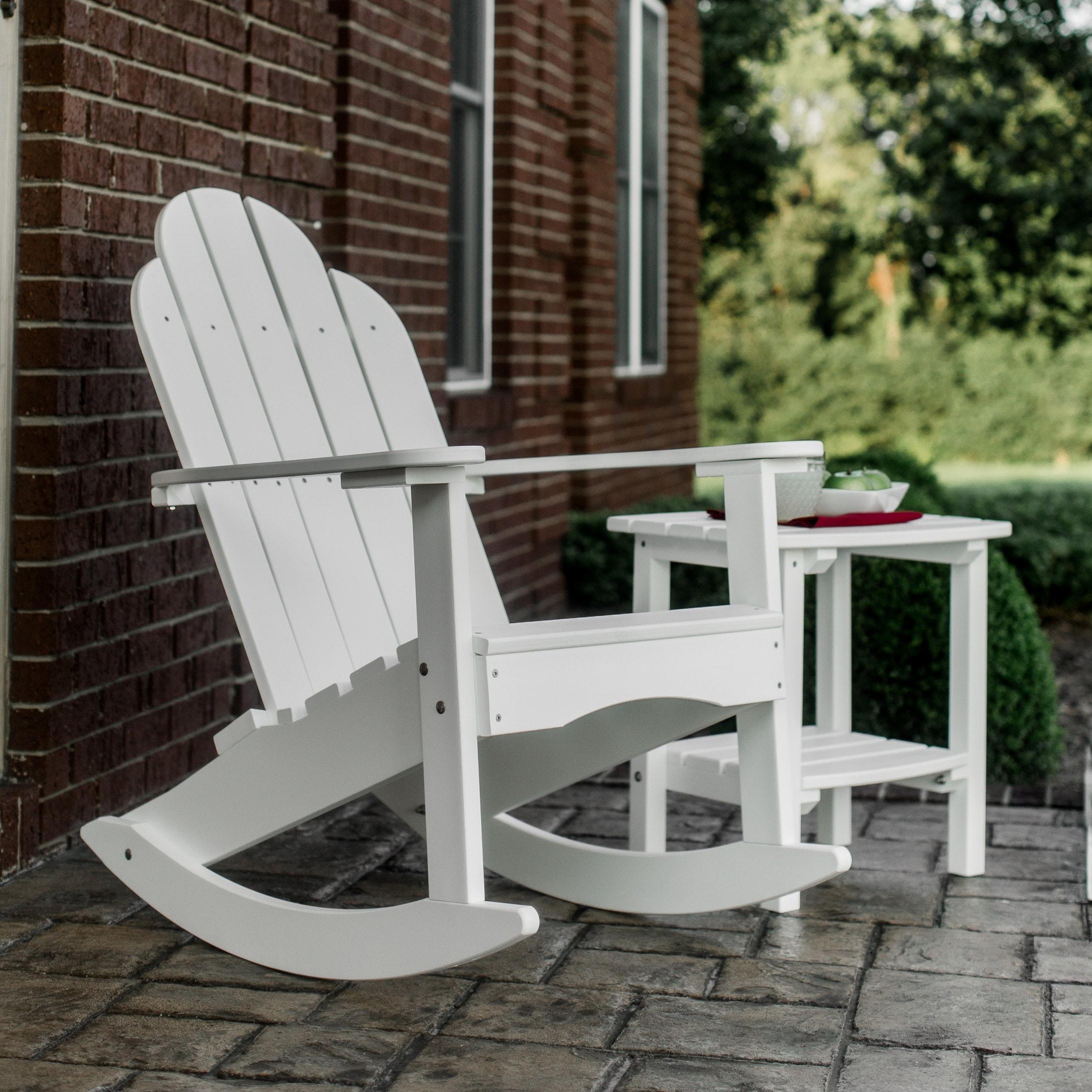 Classic Adirondack Rocking Chair