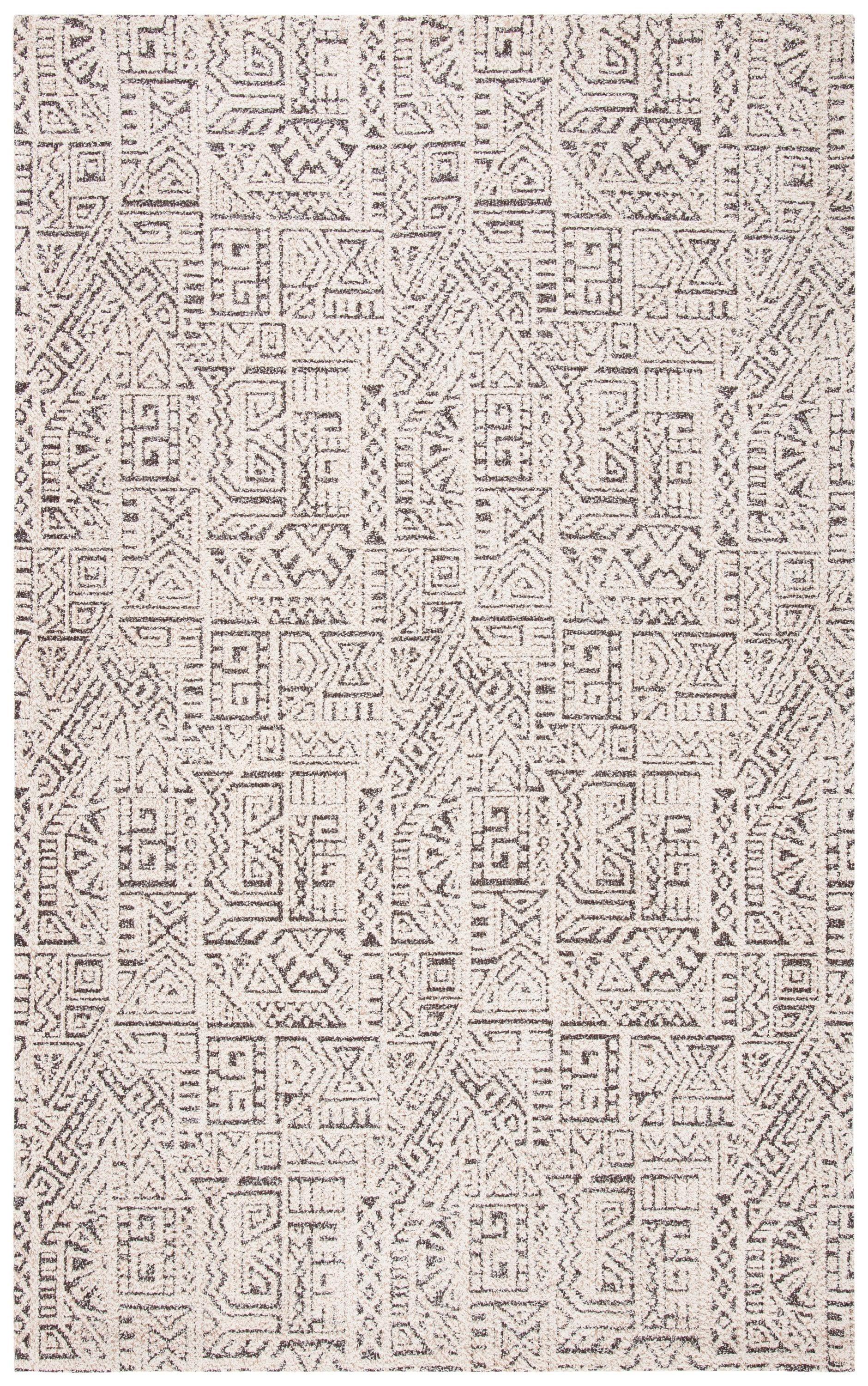 Classic Vintage CLV900 Hand Woven Area Rug - Natural/Ivory - 5'x8' - Safavieh.