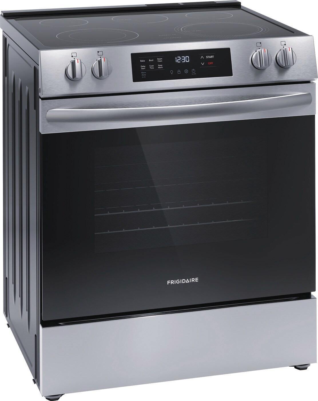 Frigidaire Fcfe3062a 30" Wide 5.3 Cu. Ft. Electric Range - Stainless Steel