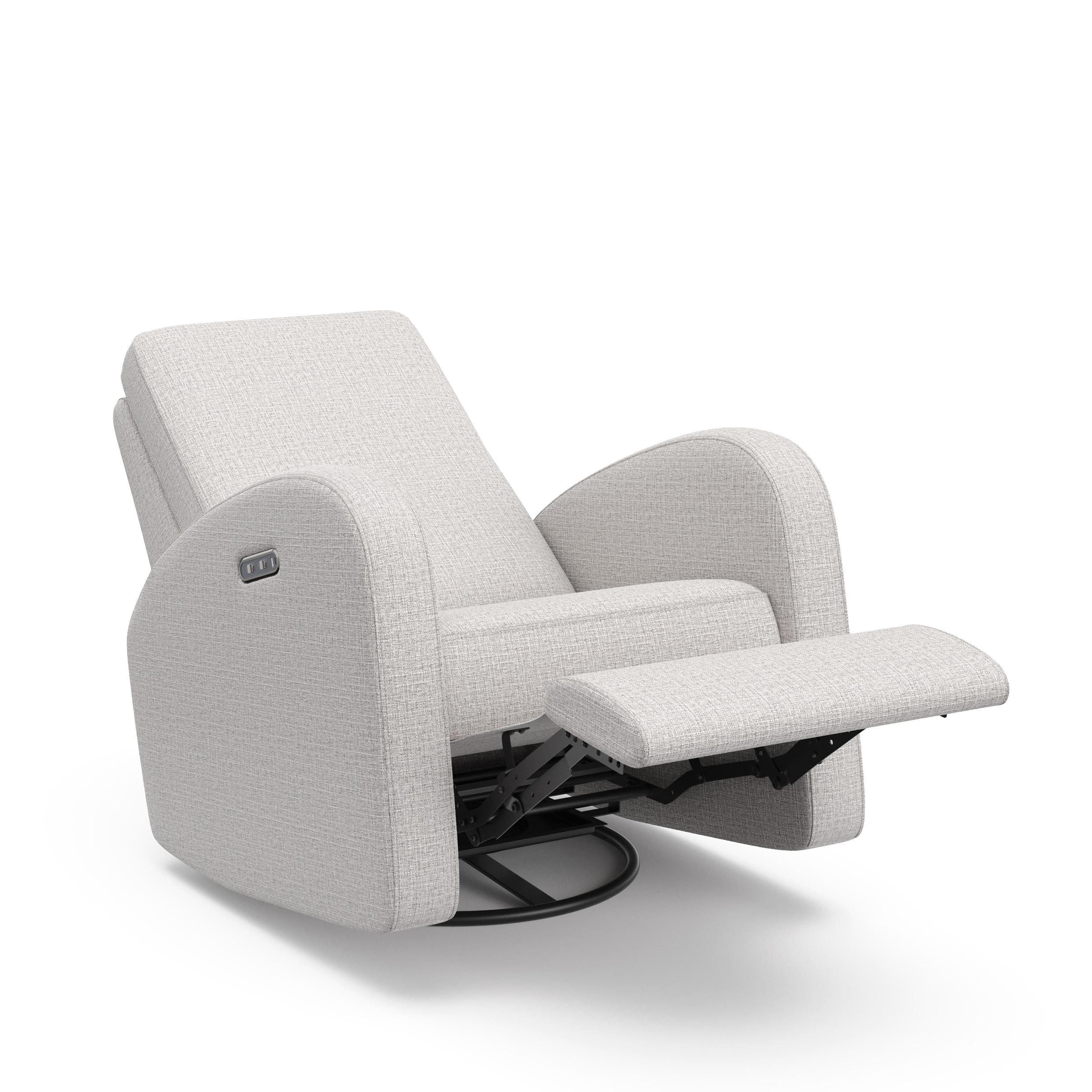 Santa Monica Power Recliner Swivel Glider with USB