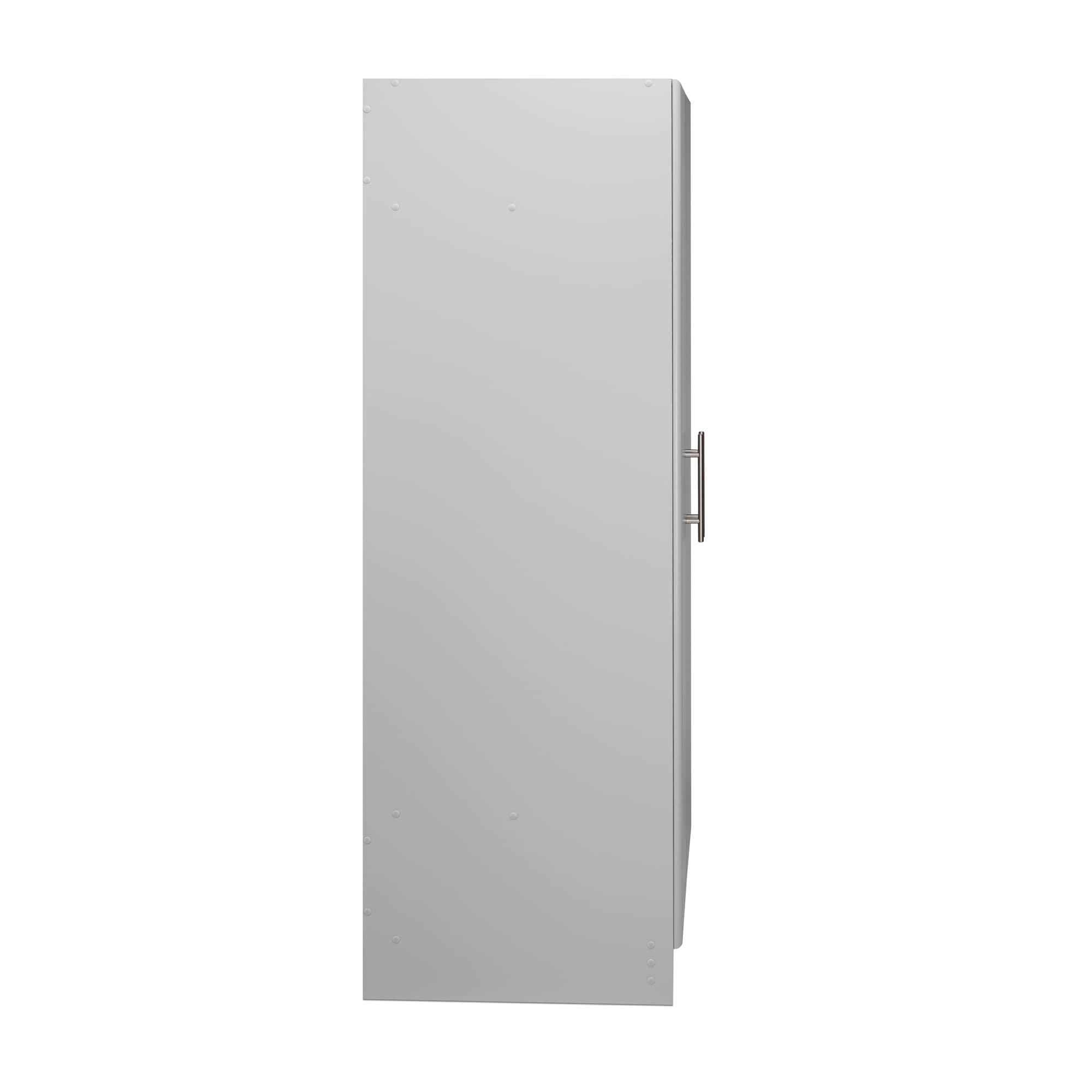 Prepac Elite 2-Door Freestanding Wardrobe Cabinet, 20" D x 32" W x 65" H, Light Gray