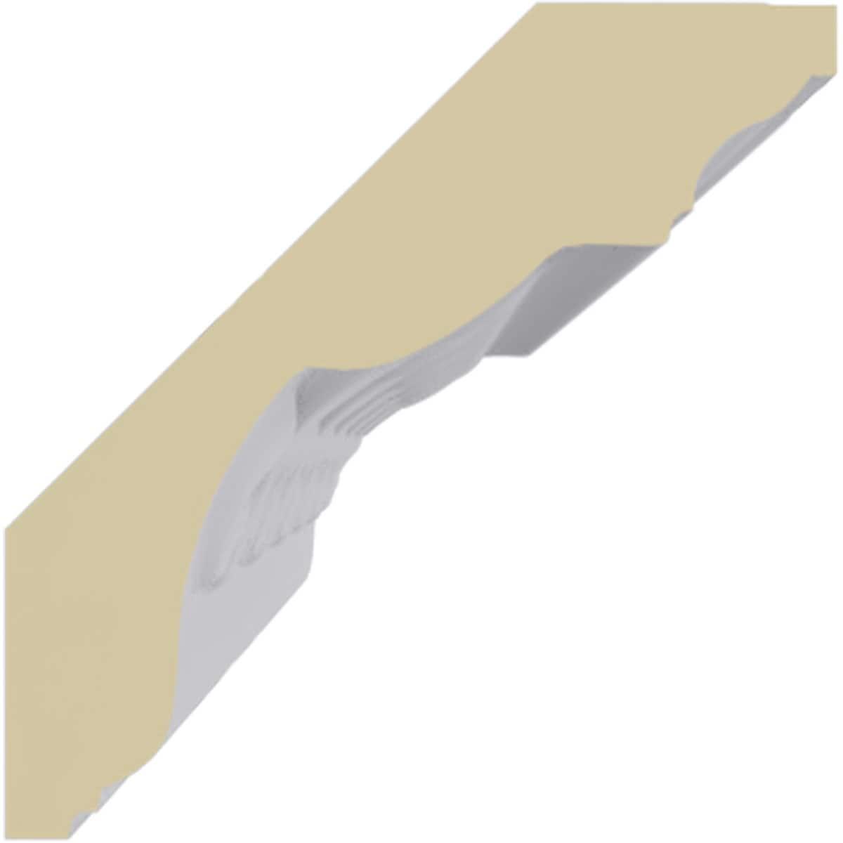 Ekena Millwork 3 1/8"H x 3 1/8"P x 4 1/2"F x 94 1/2"L Read Crown Moulding