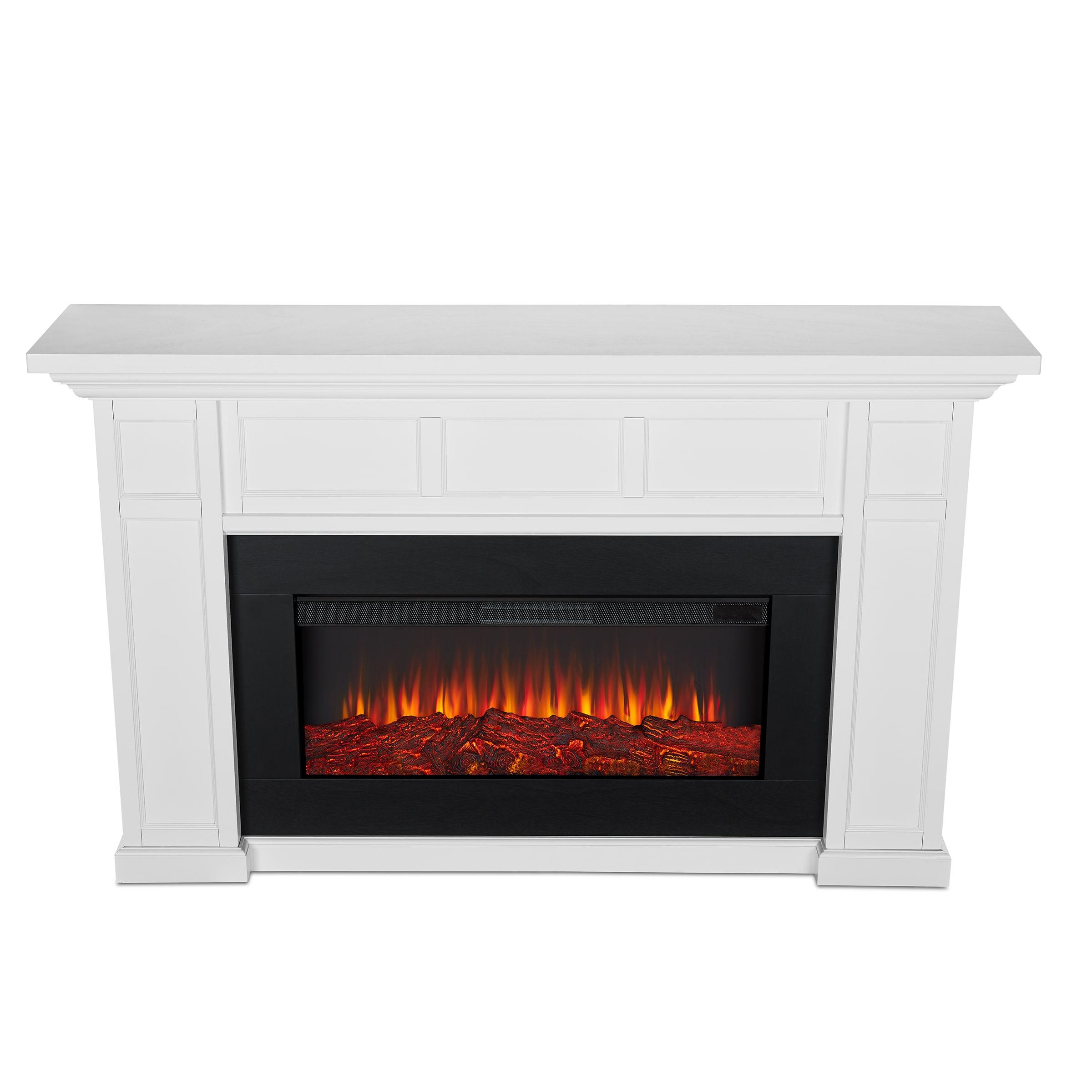 Alcott 75" Landscape Electric Fireplace by Real Flame