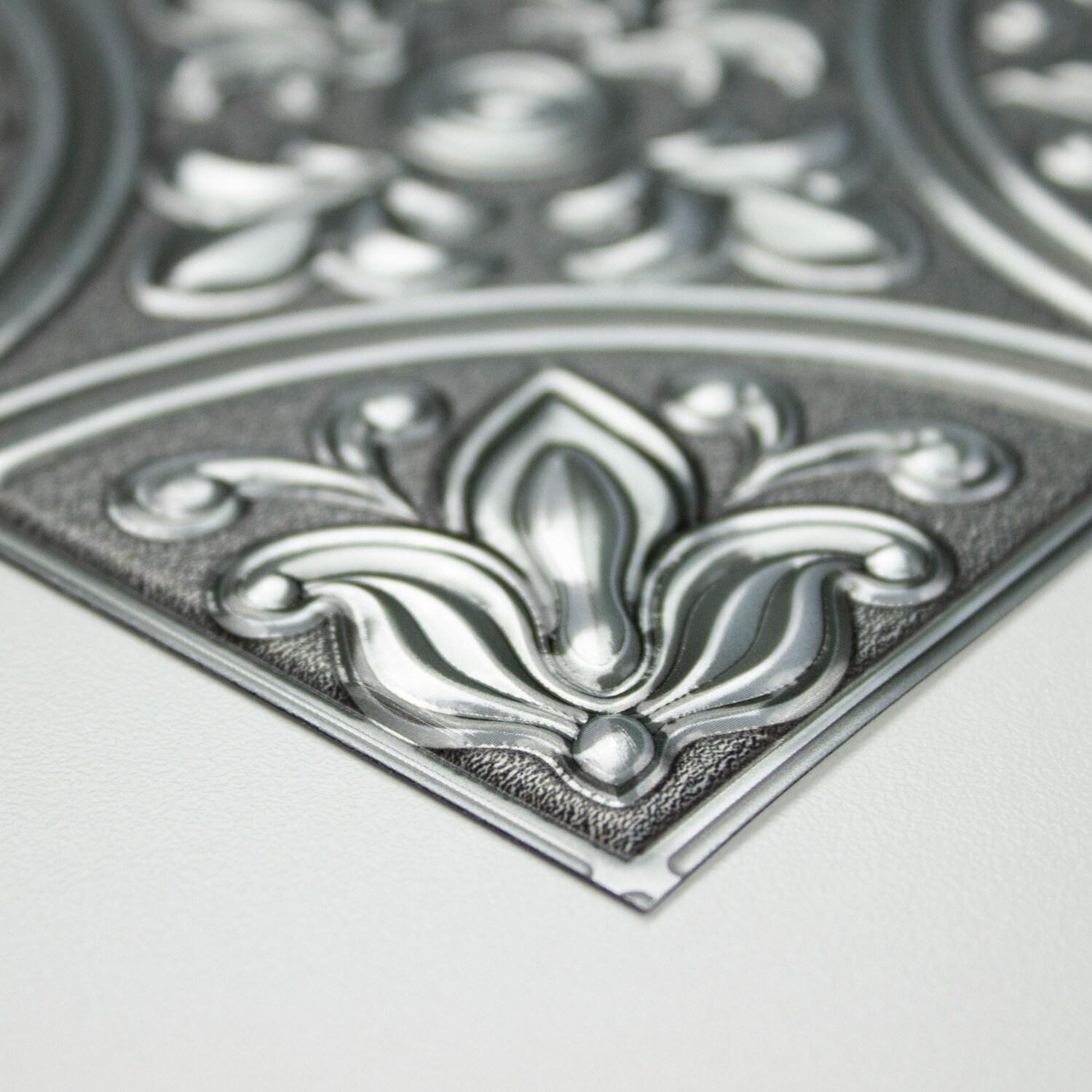10.5'' W x 10.5'' L PVC Peel and Stick Field Tile