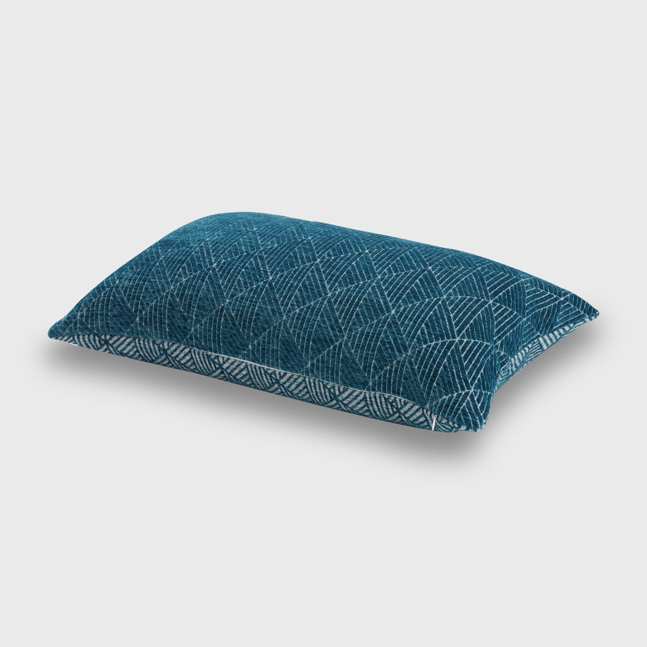 Geomtric Chenille Reversible Geometric Reversible Throw Pillow