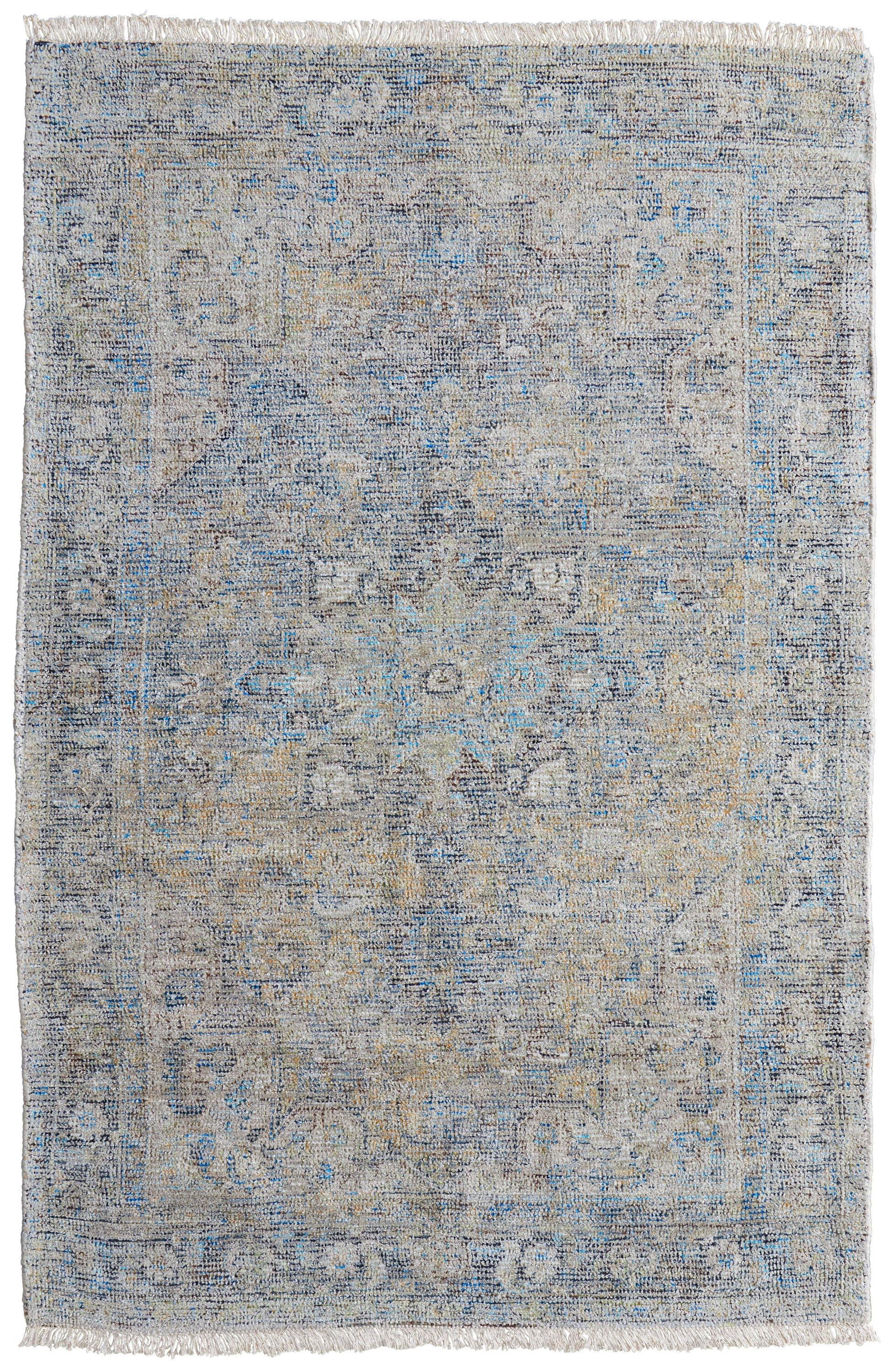 Beech Handwoven Wool-Blend Rug - 2' x 3'