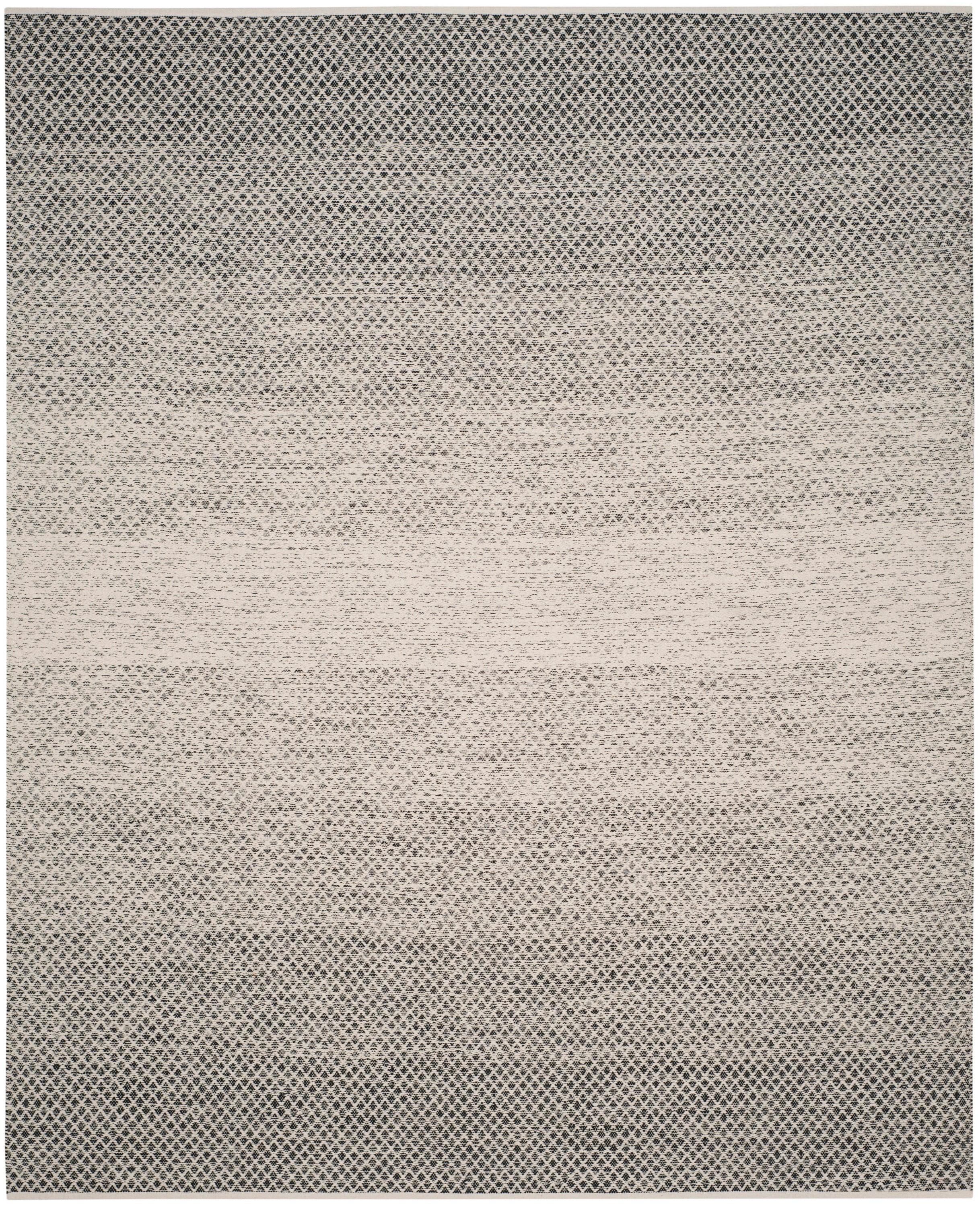 Montauk MTK601 Hand Woven Area Rug - Black/Ivory - 8'x10' - Safavieh.