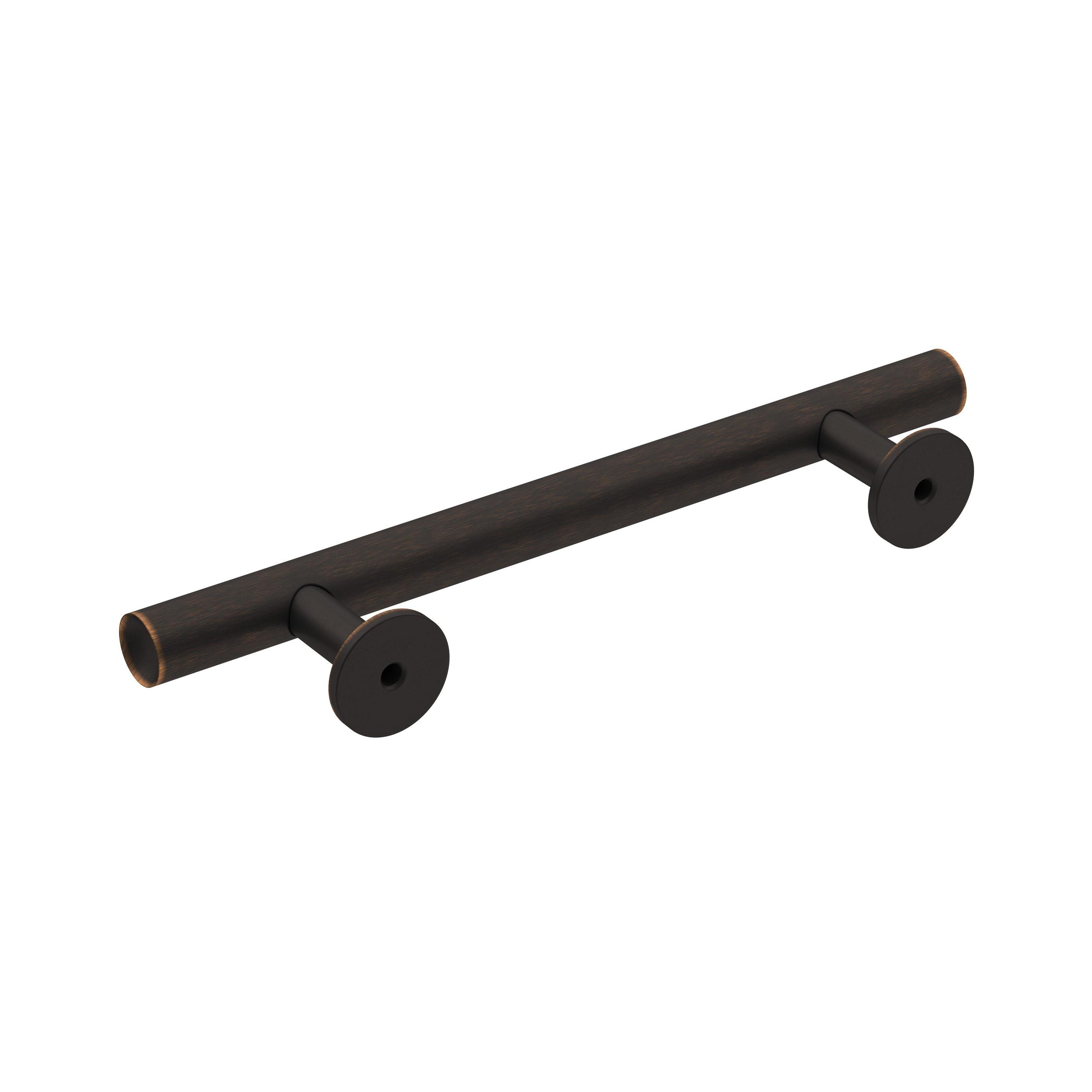 Amerock Radius 3-3/4 inch (96mm) Center-to-Center Oil-Rubbed Bronze Cabinet Pull
