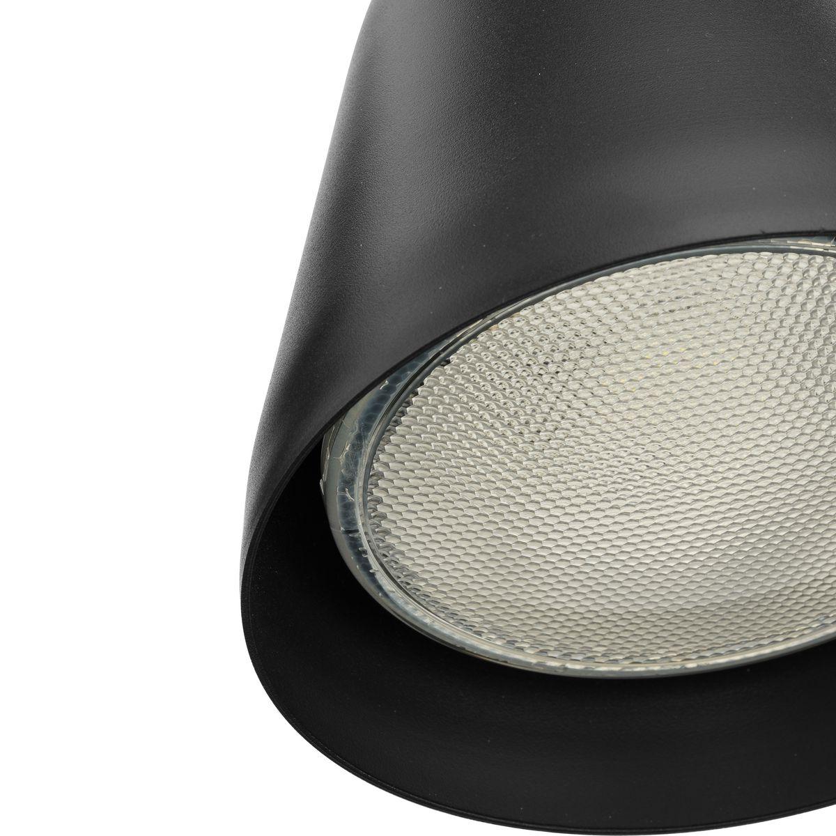 Progress Lighting Par 2-Light Outdoor Wall Light in Black Porcelain with Shade