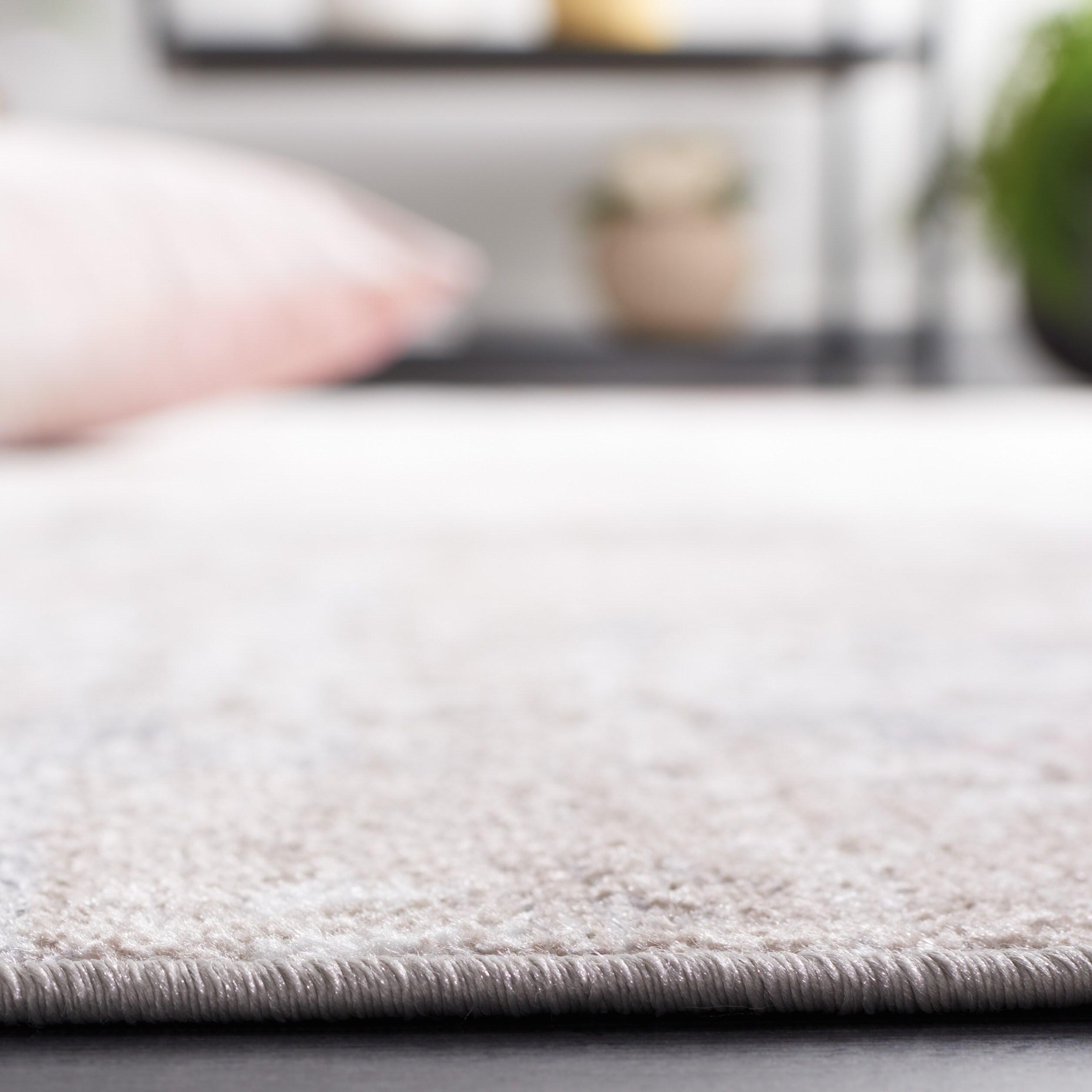 Bayside BAY128 Power Loomed Indoor Machine Washable Runner Rug - Ivory/Grey Pink - 2'2"x8' - Safavieh