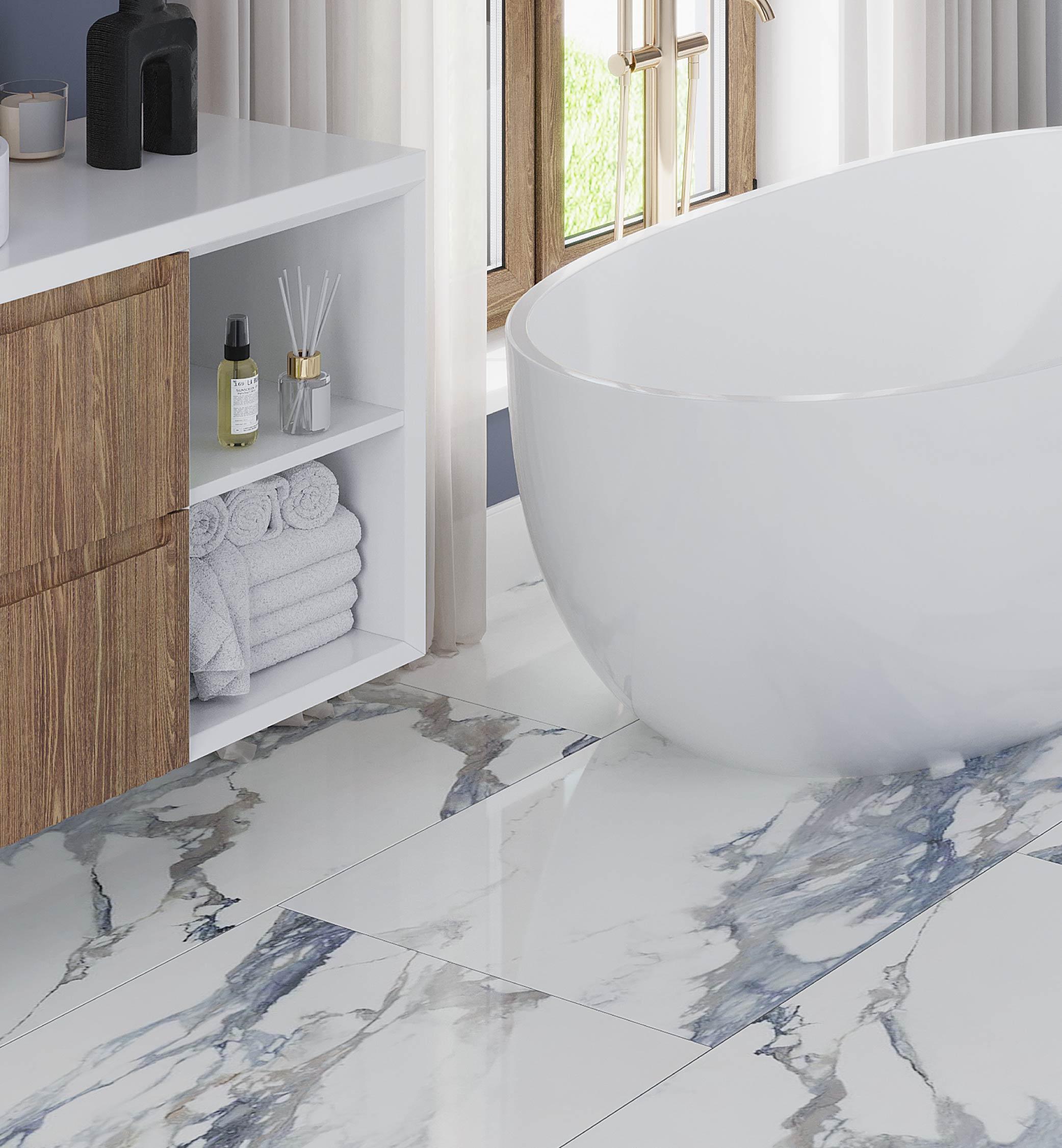 Splendor 23.62'' W x 47.25'' L Porcelain Singular Tile