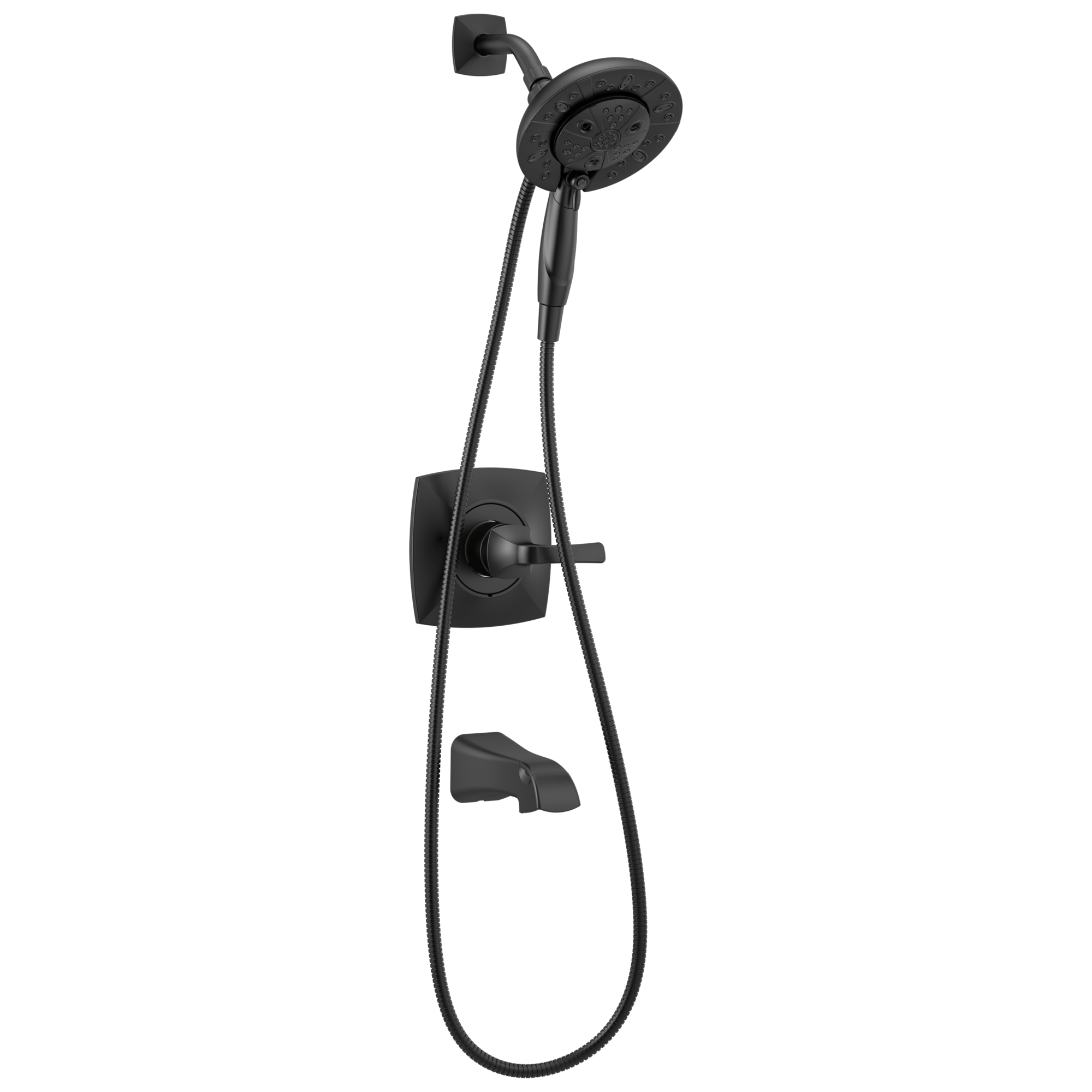 Vesna Single-Function Tub Shower Faucet Set, Shower Trim Kit with In2ition Shower Head and Valve