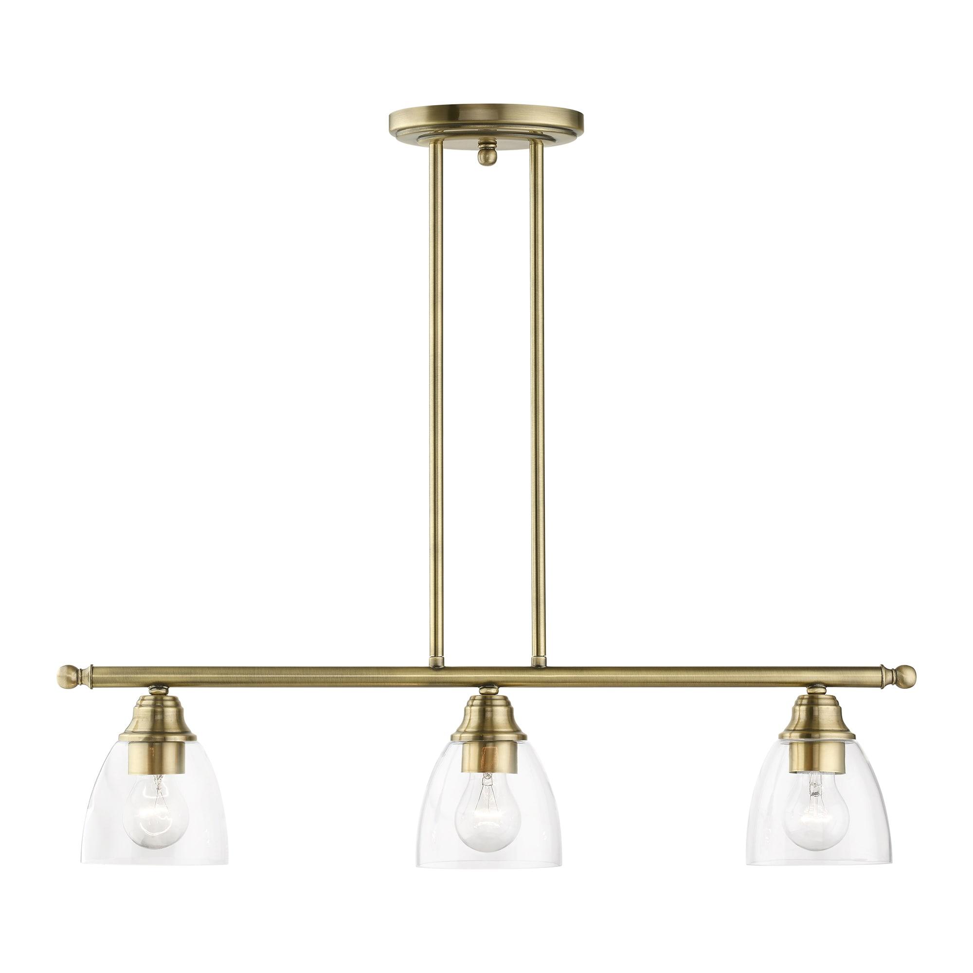 Livex Lighting Montgomery 3 - Light Chandelier in  Antique Brass