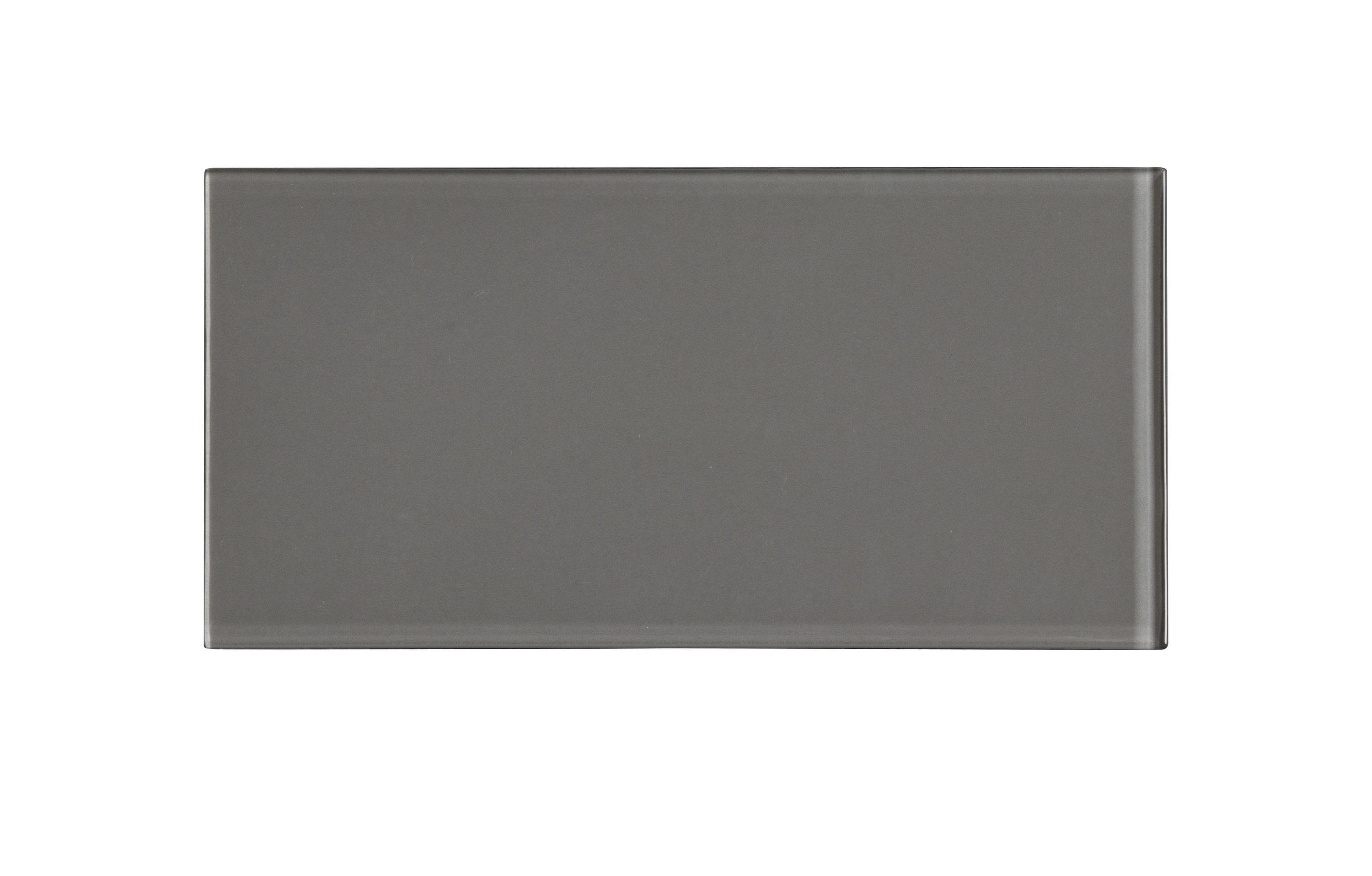 3'' W x 6'' L Glass Peel and Stick Subway Tile