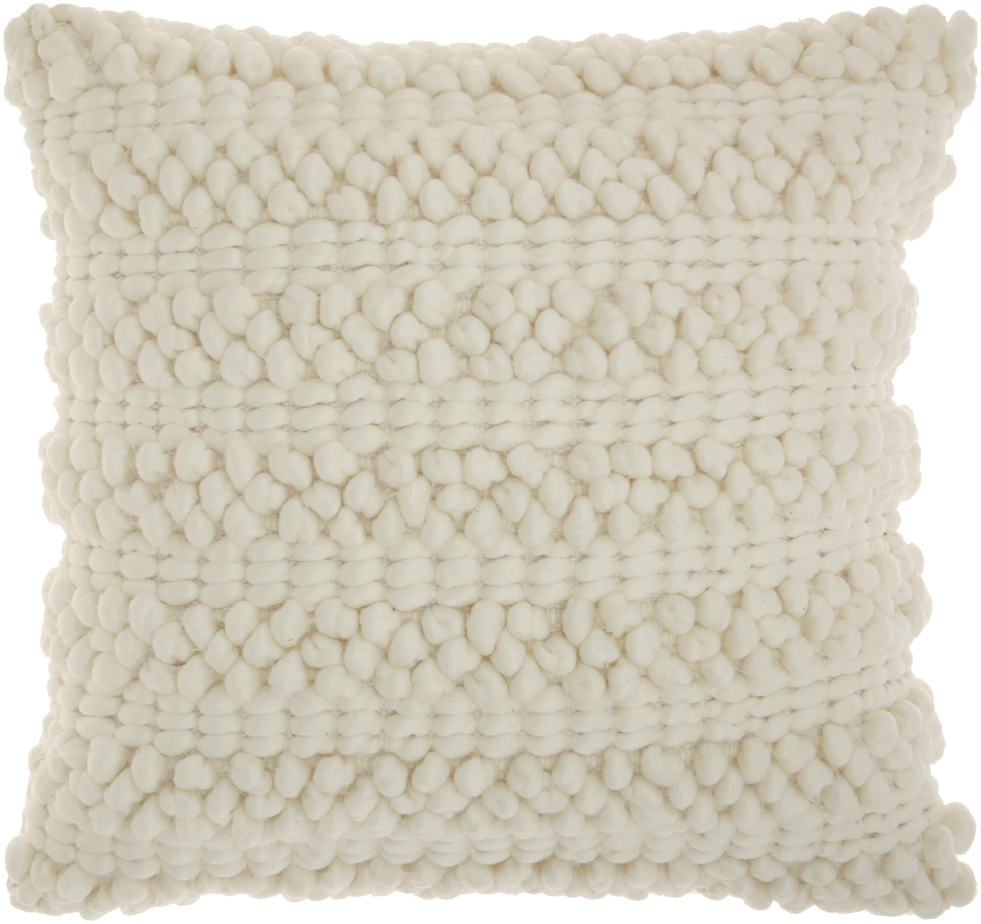 Mina Victory Striped Throw Pillow With Texture