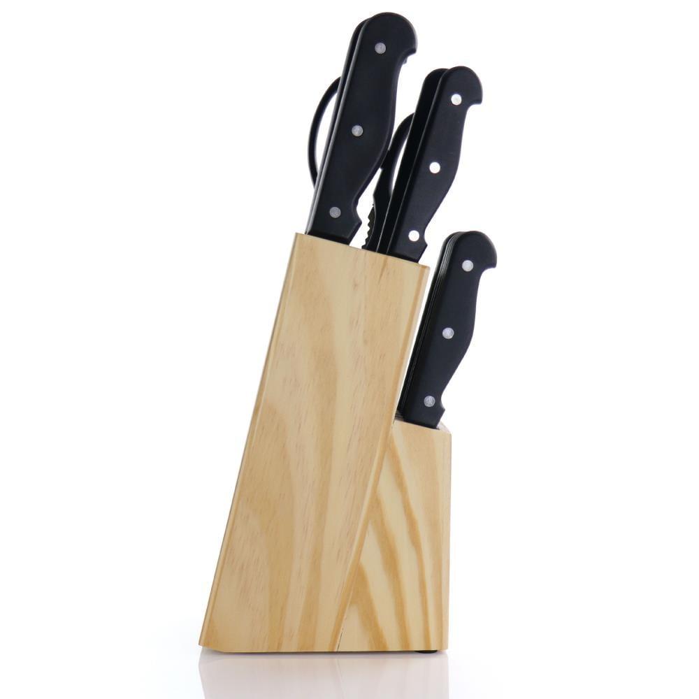 Gibson Home Westover Stainless Steel 13 Piece Knife Block Set