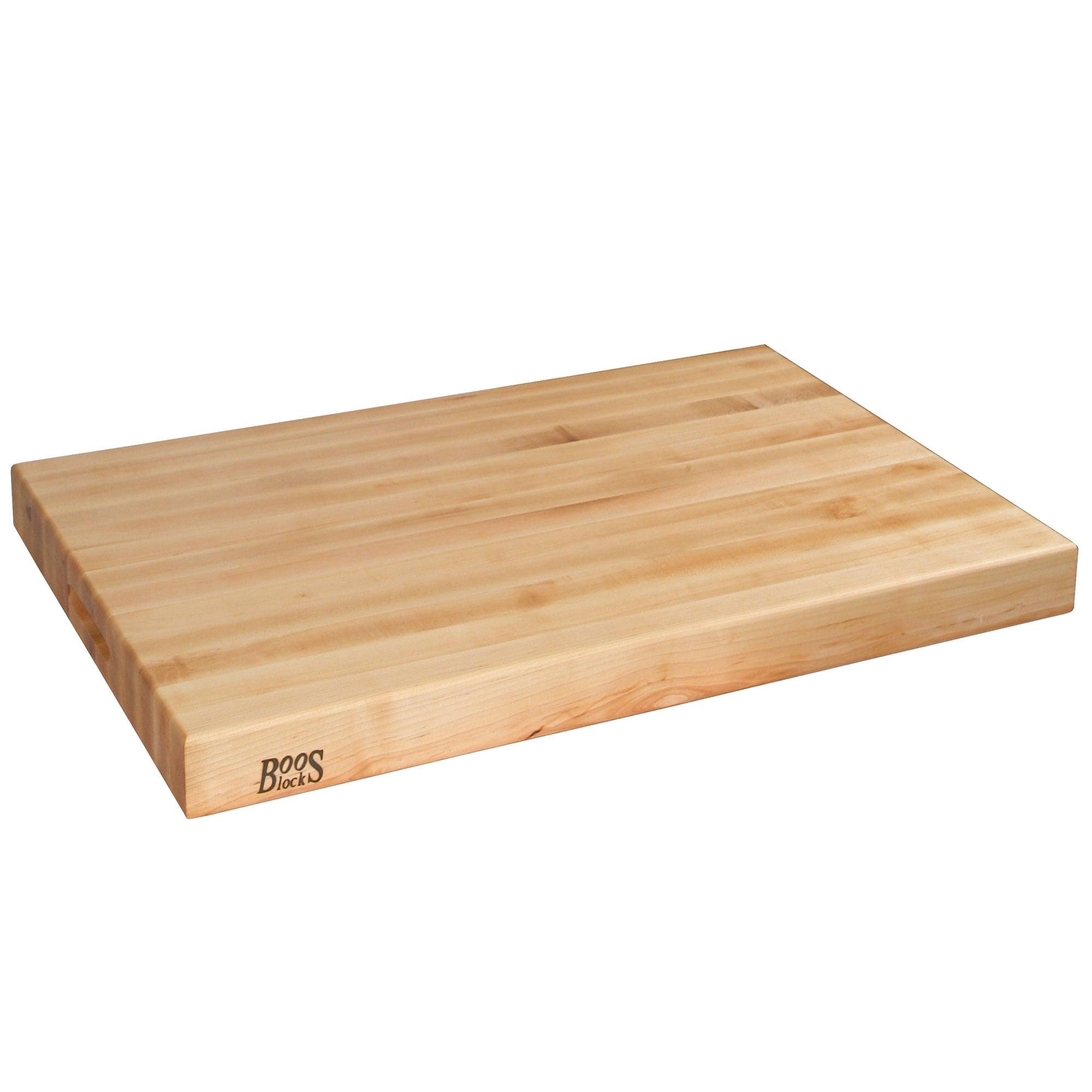 John Boos Wood Edge Grain Reversible Cutting Board