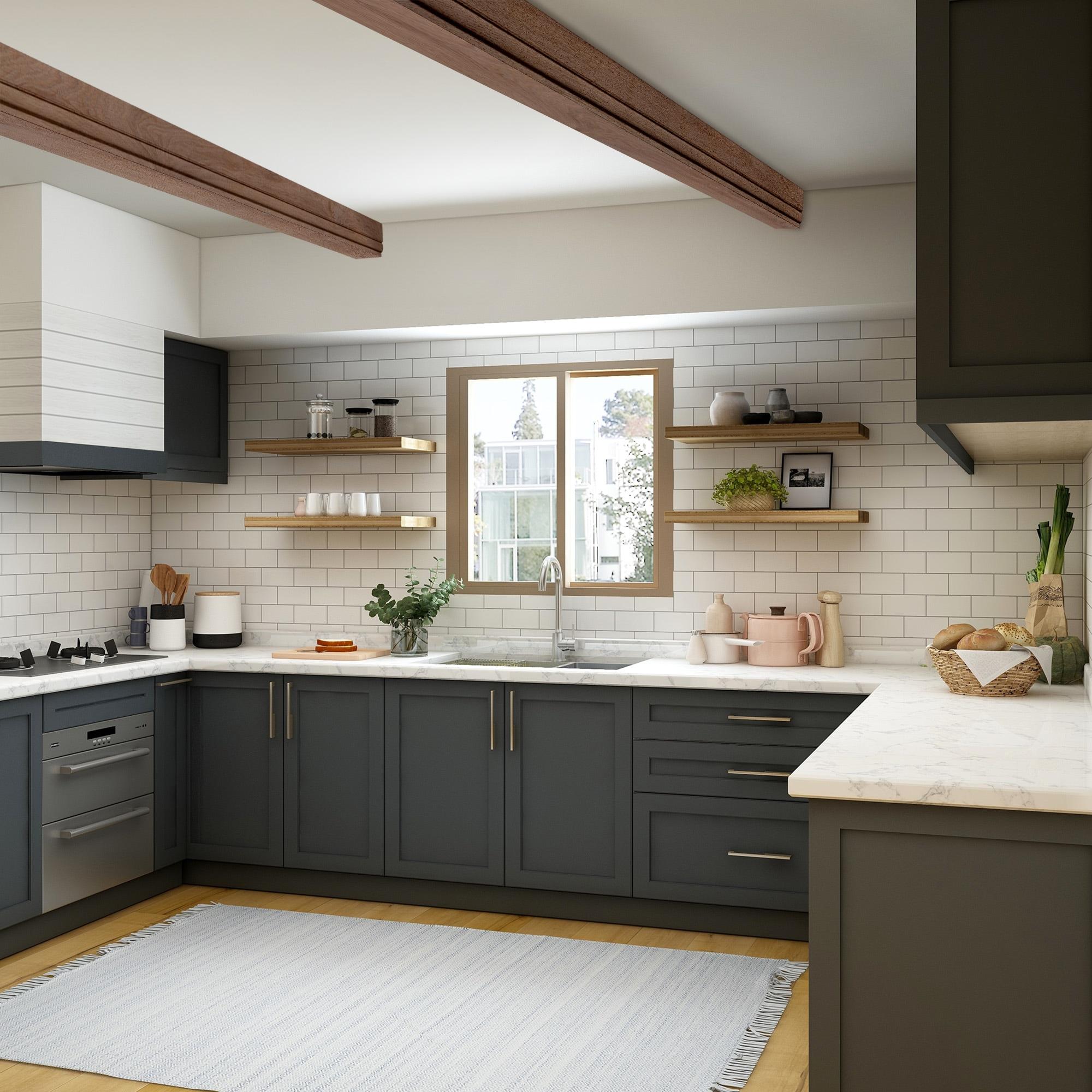 Traditional Profile Box Beam Natural White Oak 5" X 5-1/2" X 92"