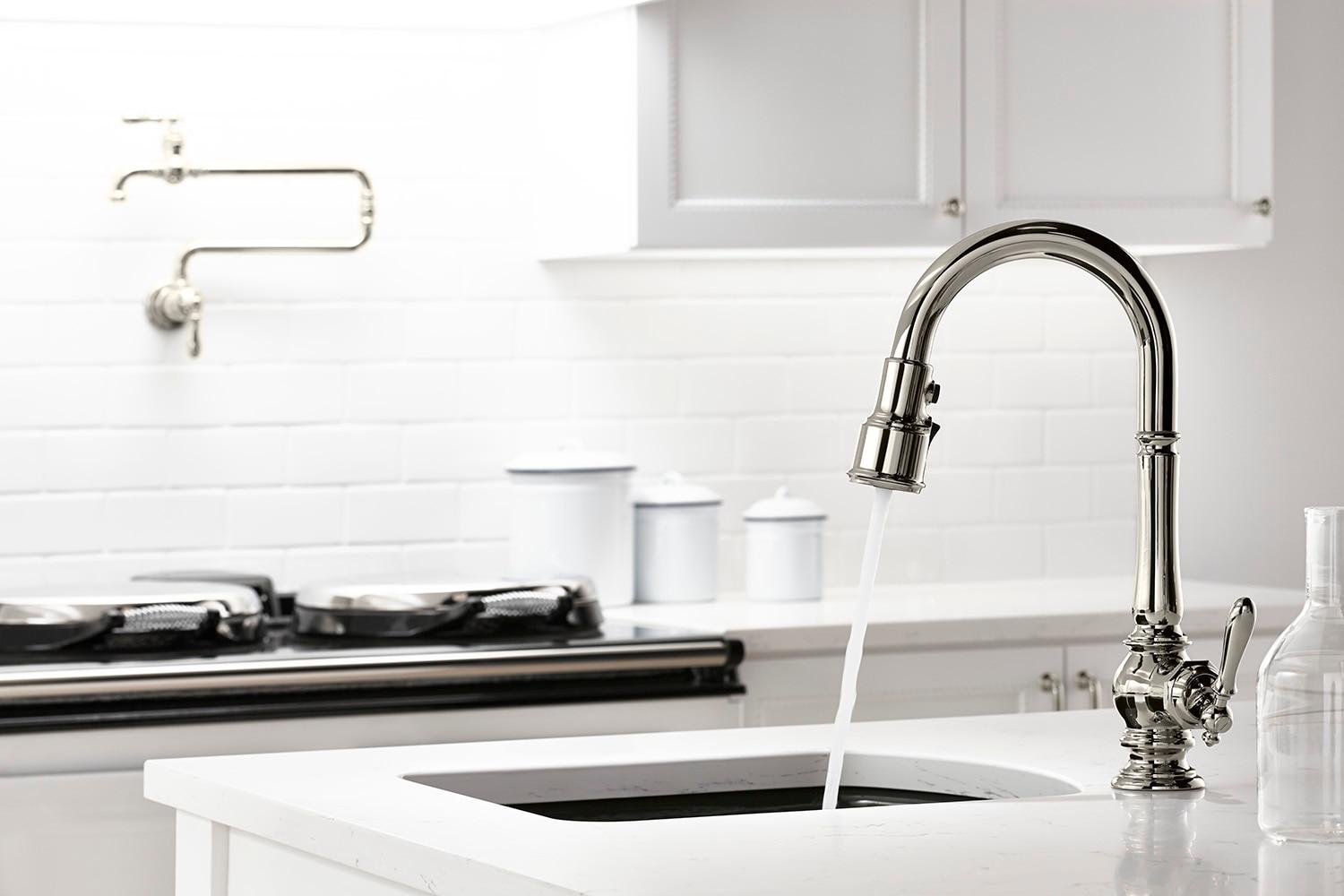 Artifacts® Pull Down Bar Faucet with Accessories