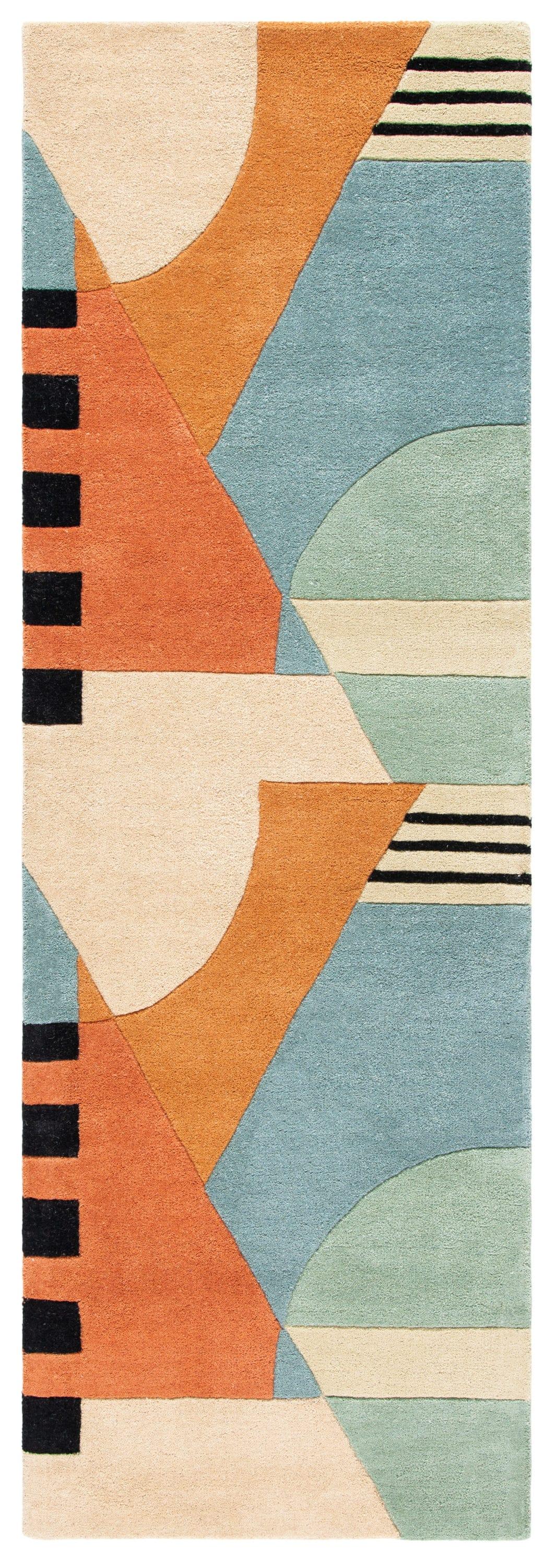 Rodeo Drive RD863 Hand Tufted Runner Rug - Gold - 2'6"x16' - Safavieh.