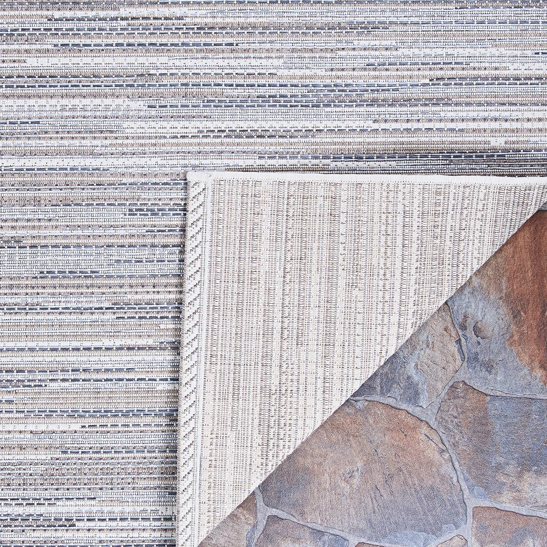 Couristan Monte Carlo Coastal Breeze Indoor/Outdoor Area Rug, 2' x 3'7", Taupe-Champagne