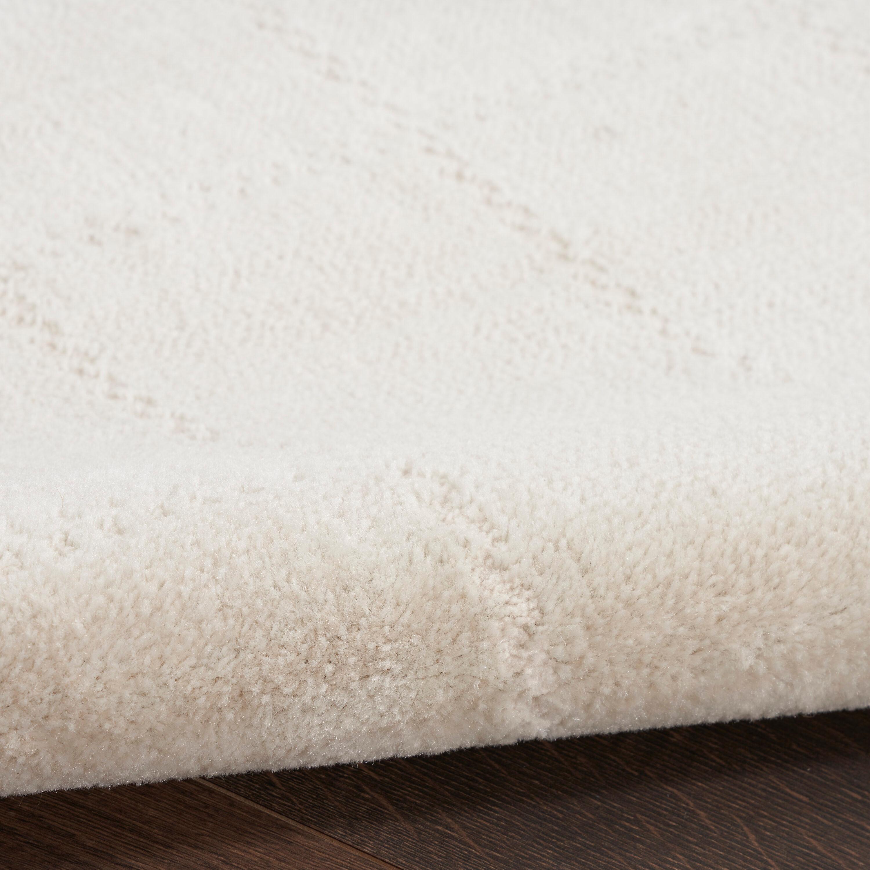 Nourison Serenity Home Contemporary Indoor Area Rug Ivory Cream 7'10" x 9'10"