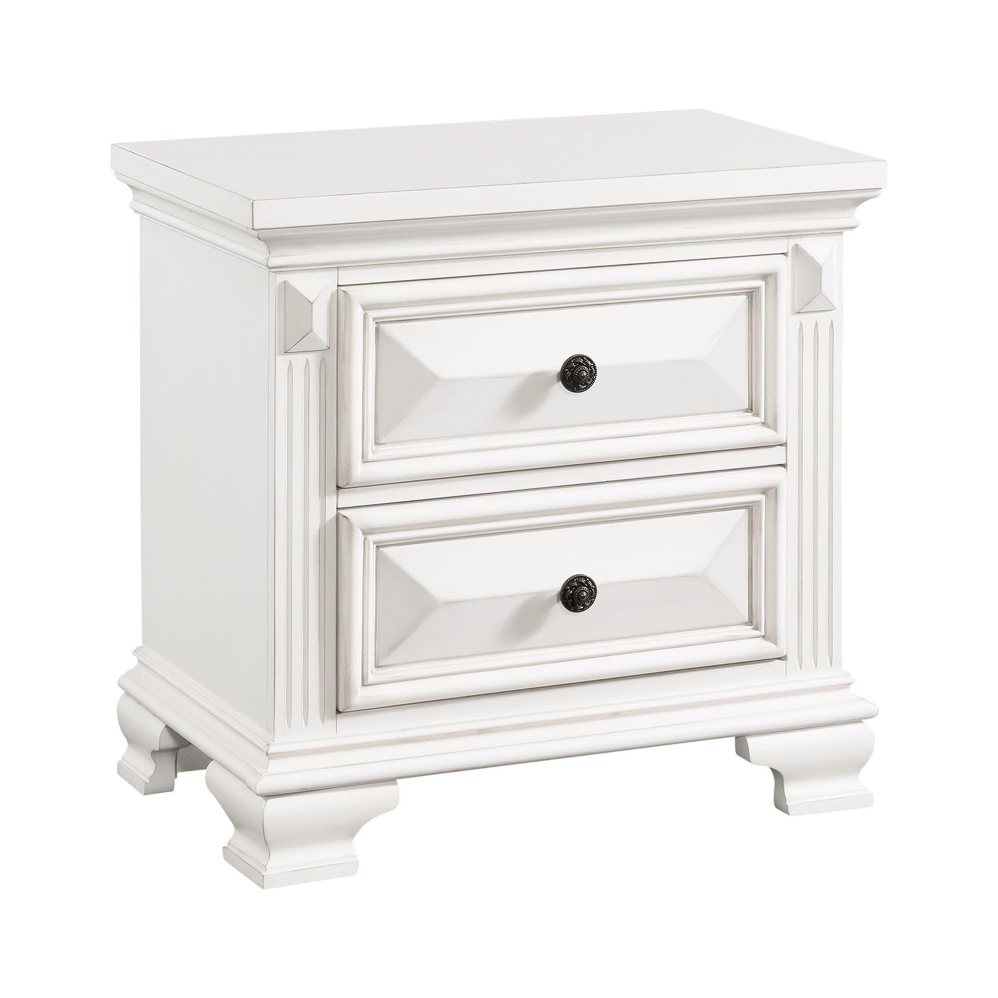 2 Drawer Trent Nightstand White - Picket House Furnishings