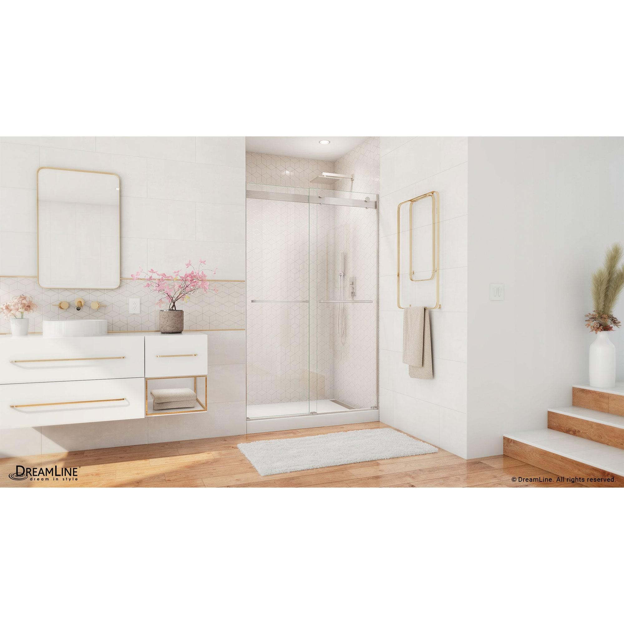 Essence 44" W x 76" H Frameless with ClearMax Technology Shower Door