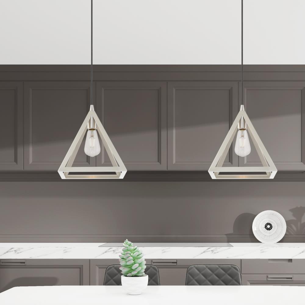 Livex Lighting Pinnacle 1 - Light Pendant in  Brushed Nickel
