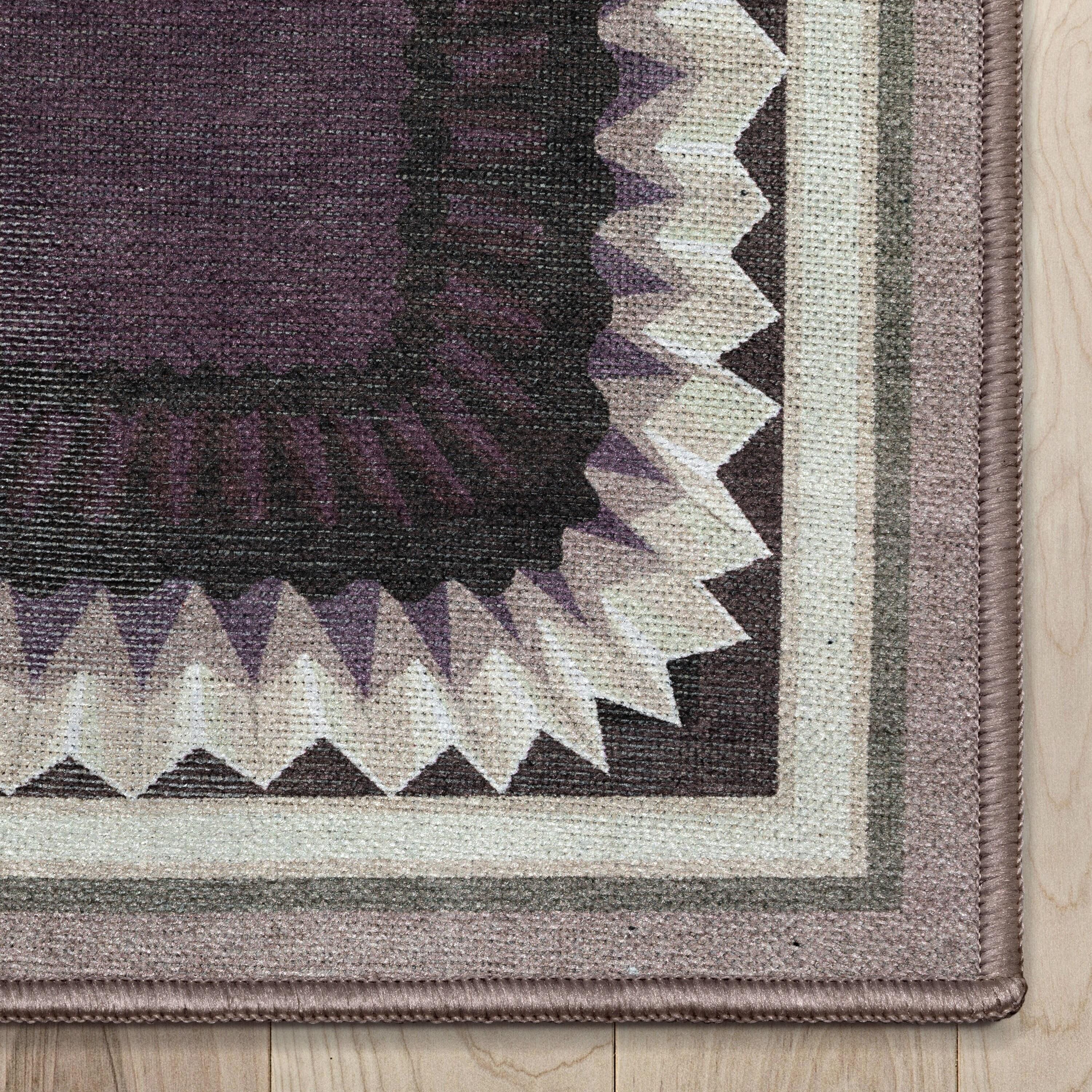 Well Woven Chocolate Box 3'3" x 5' Brown Area Rug