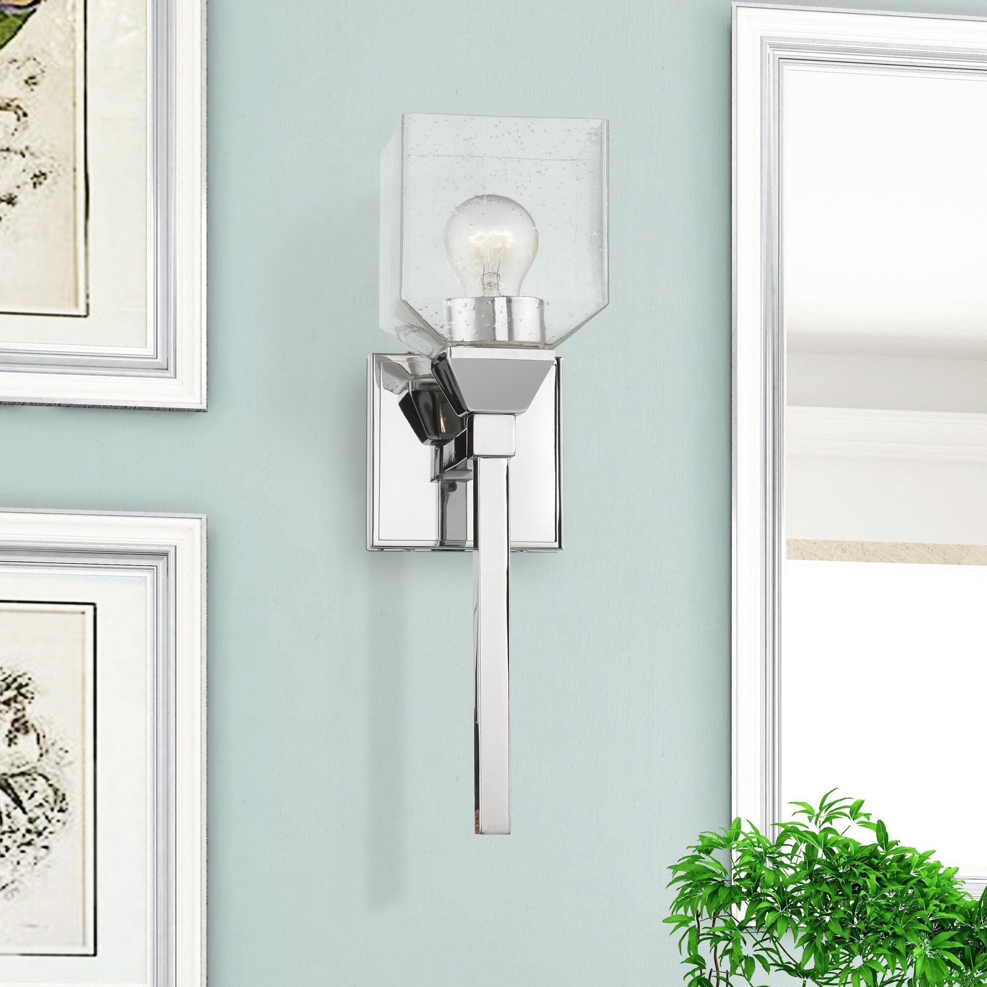 Livex Lighting Aragon 1 - Light Vanity in  Polished Chrome