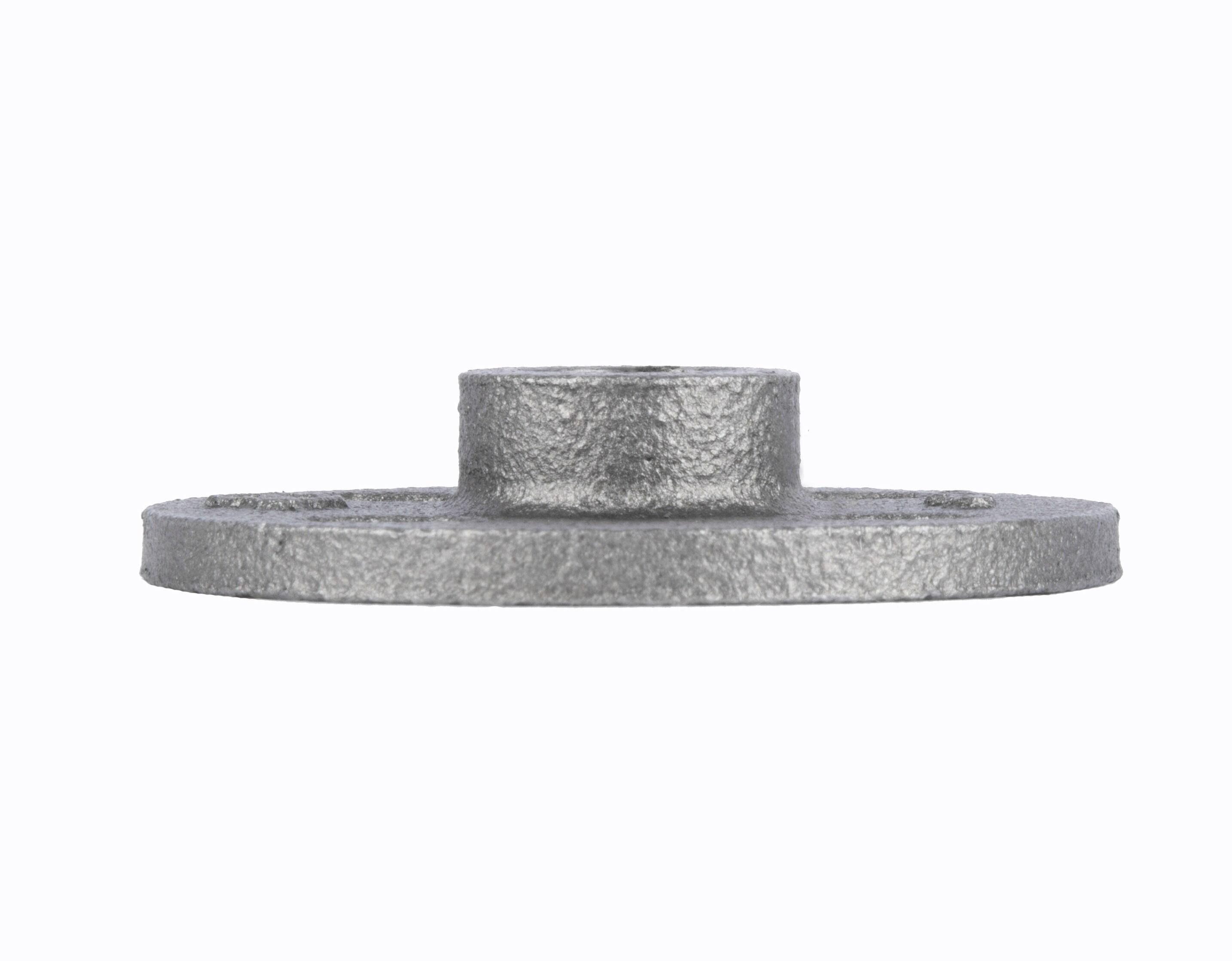 STZ Industries 3/8 in. FIP each Black Malleable Iron 2.75 in. L Floor Flange