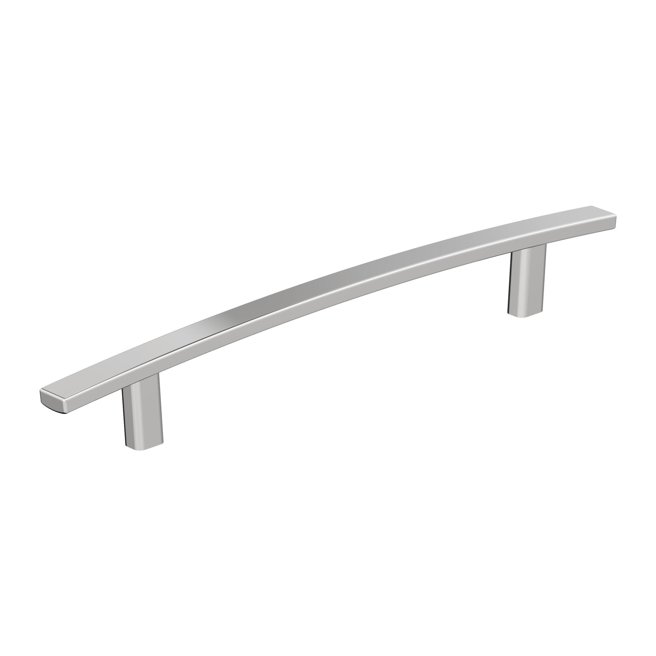 Amerock Cyprus 6-5/16 inch (160mm) Center-to-Center Polished Chrome Cabinet Pull